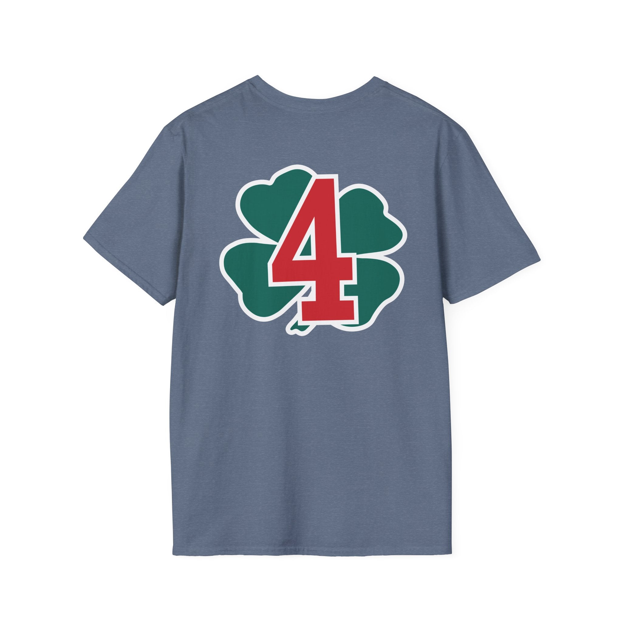 Station 4  acfd clover front/clover back - Gildan Soft Cotton Softstyle T-Shirt