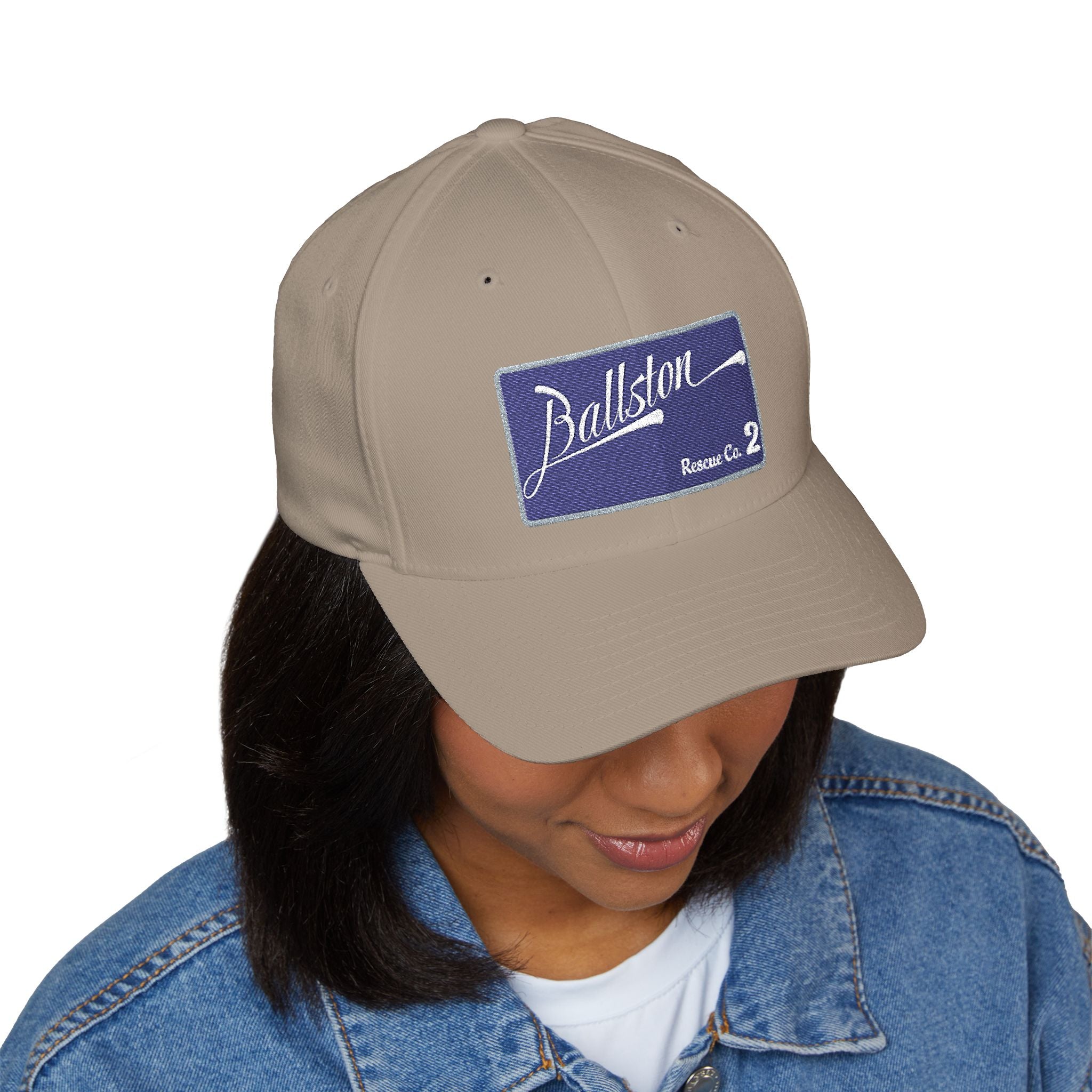 Arlington Ballston Rescue 2 - FLEXFIT Closed-Back Structured Cap (Embroidery)