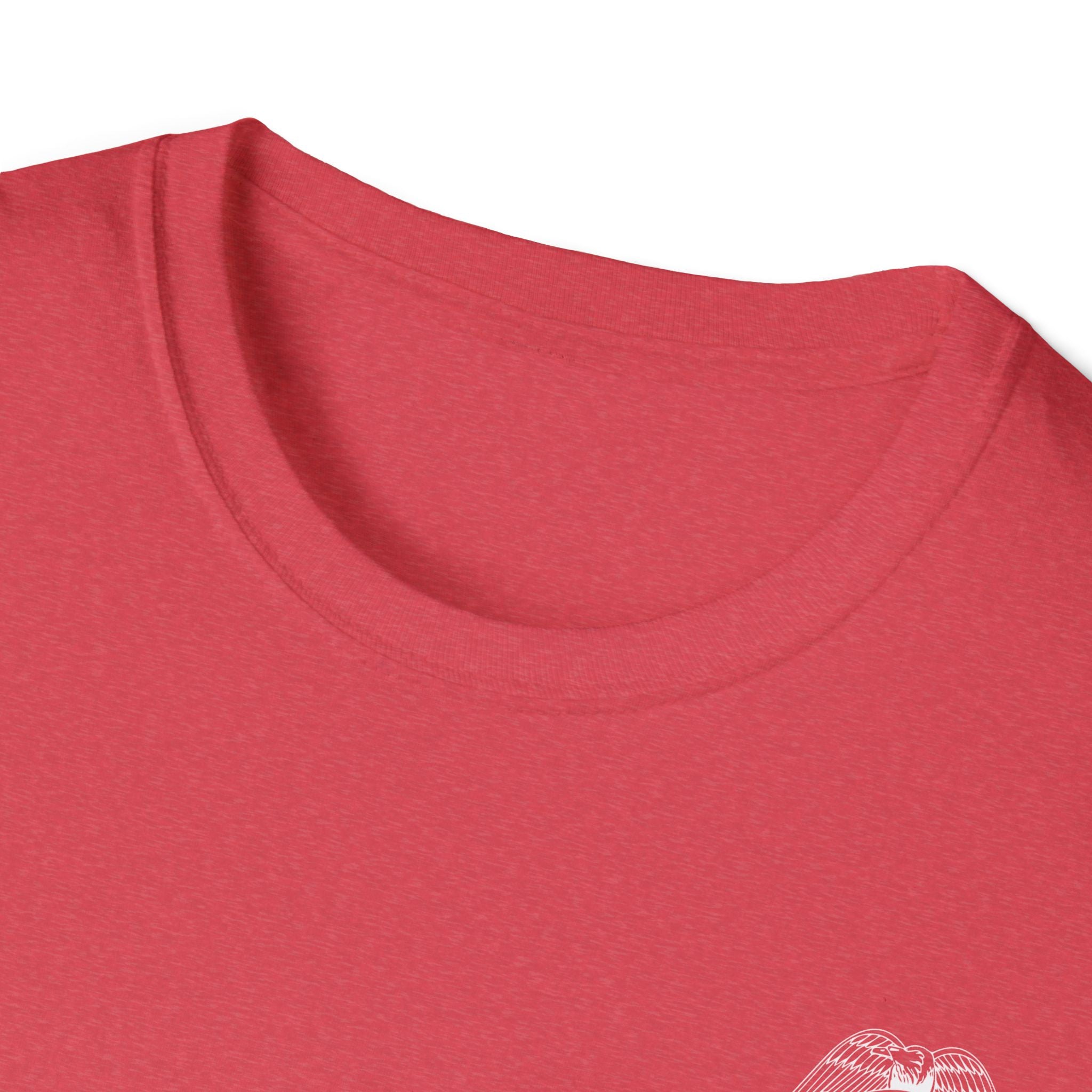 KCKCC Badge White outline - Gildan 64000 Unisex Softstyle T-Shirt