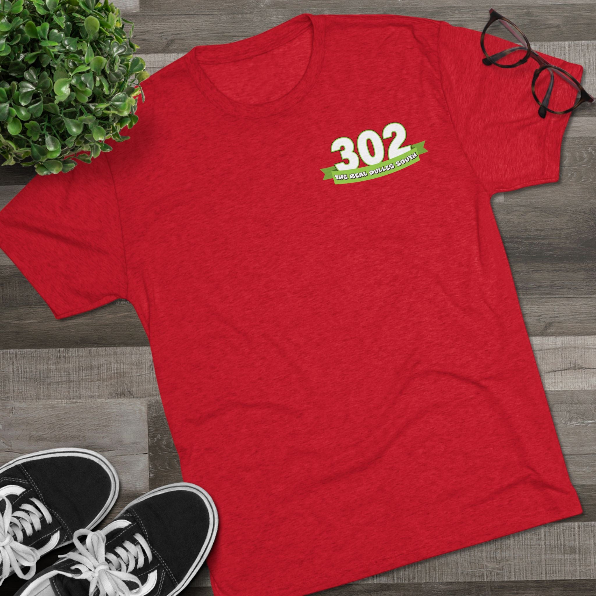 MWAA 302 Real Dulles South - NextLevel Tri-Blend Crew Tee unisex