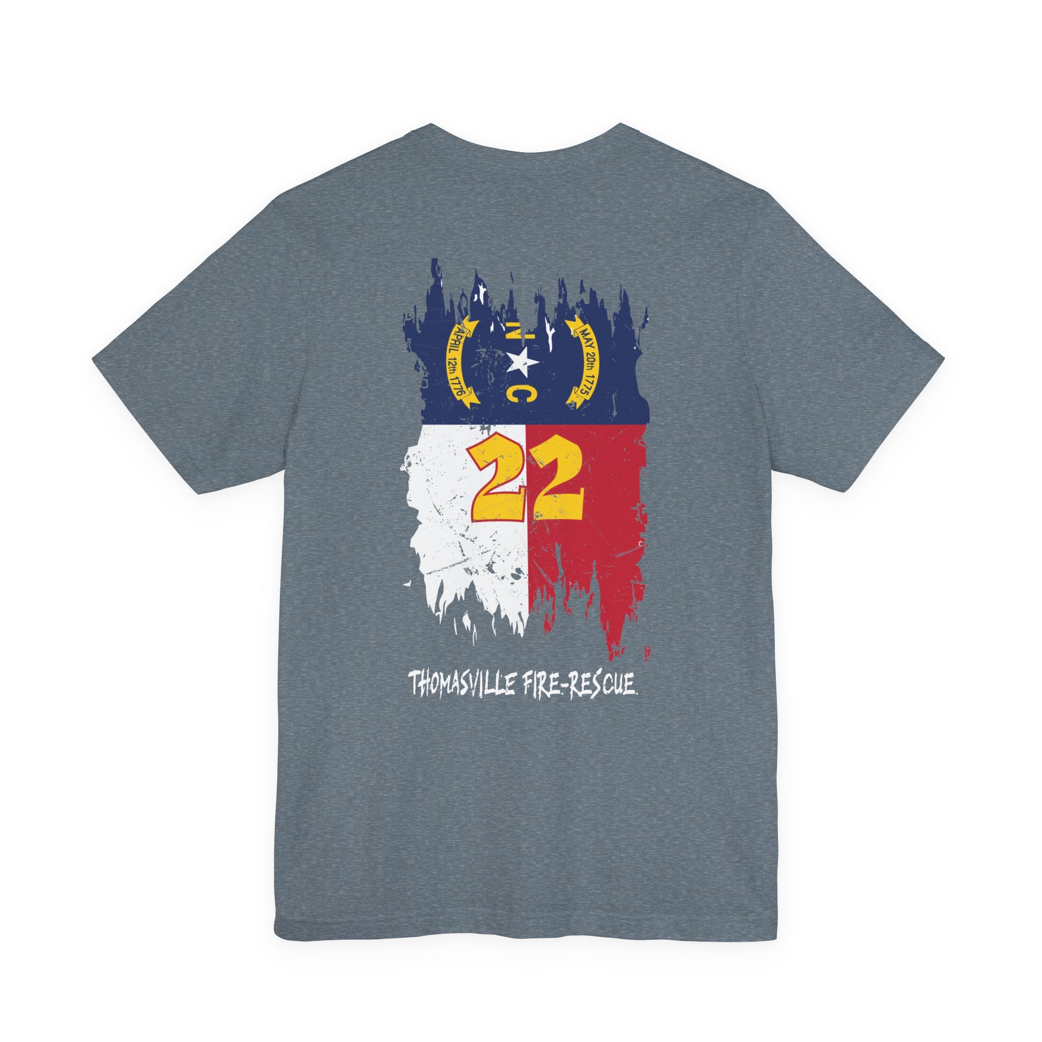 Thomasville Fire NC Ladder 22 (version 1) - Bella+Canvas Soft Unisex Tee