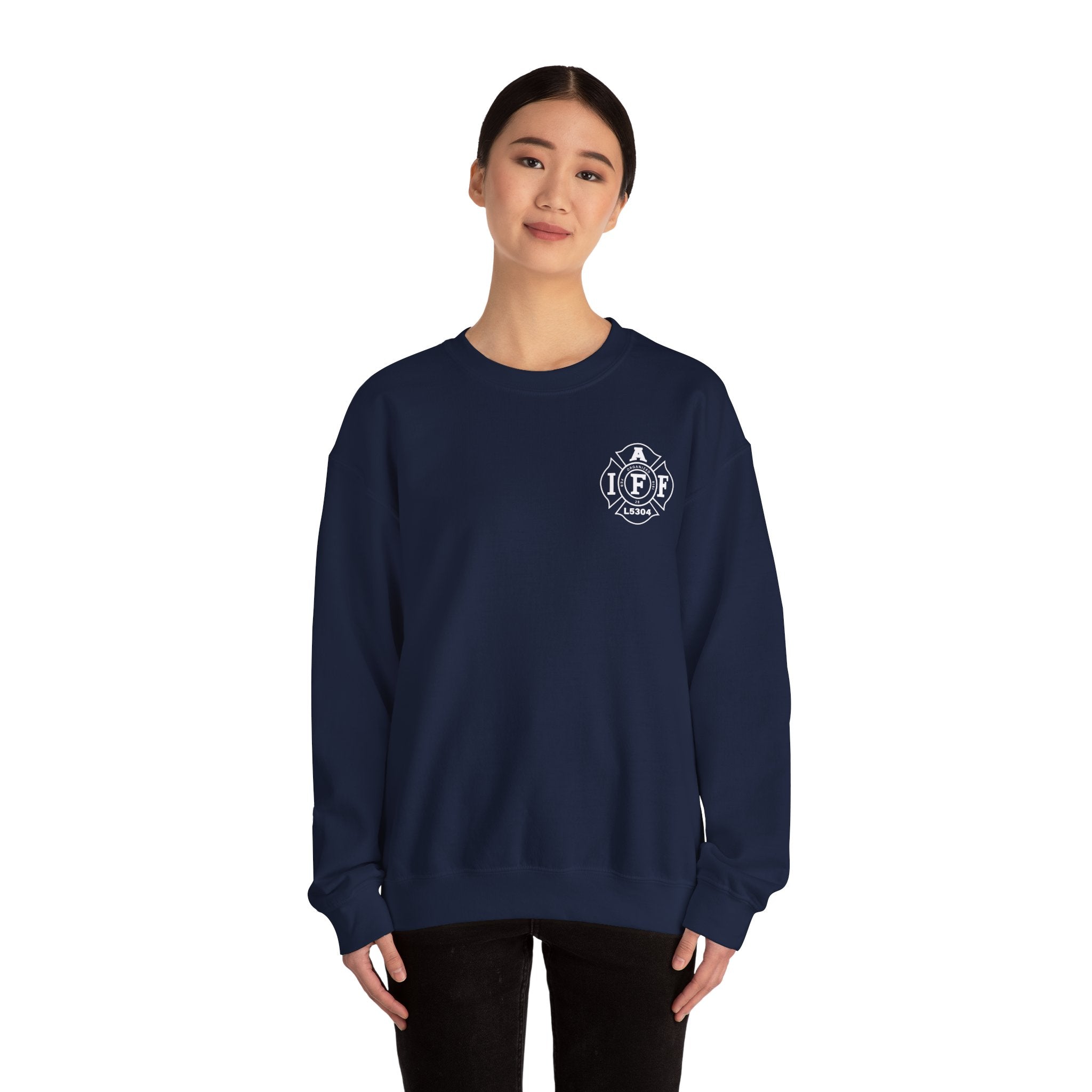 Clarke County B Shift version 1 - Gildan Unisex Heavy Blend™ Crewneck Sweatshirt