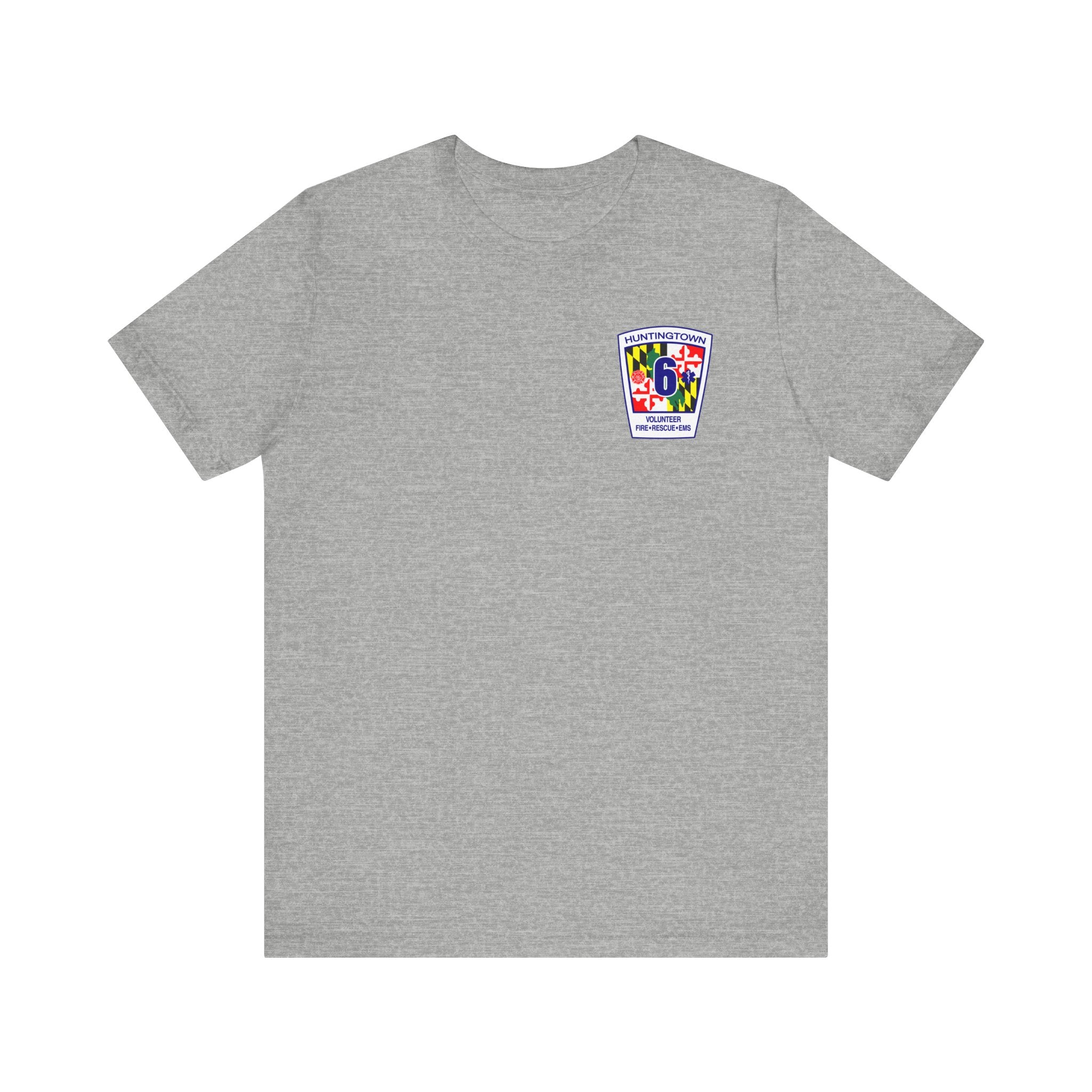 Huntingtown Vol. Fire Boat 6 - Bella+Canvas Soft Unisex Tee