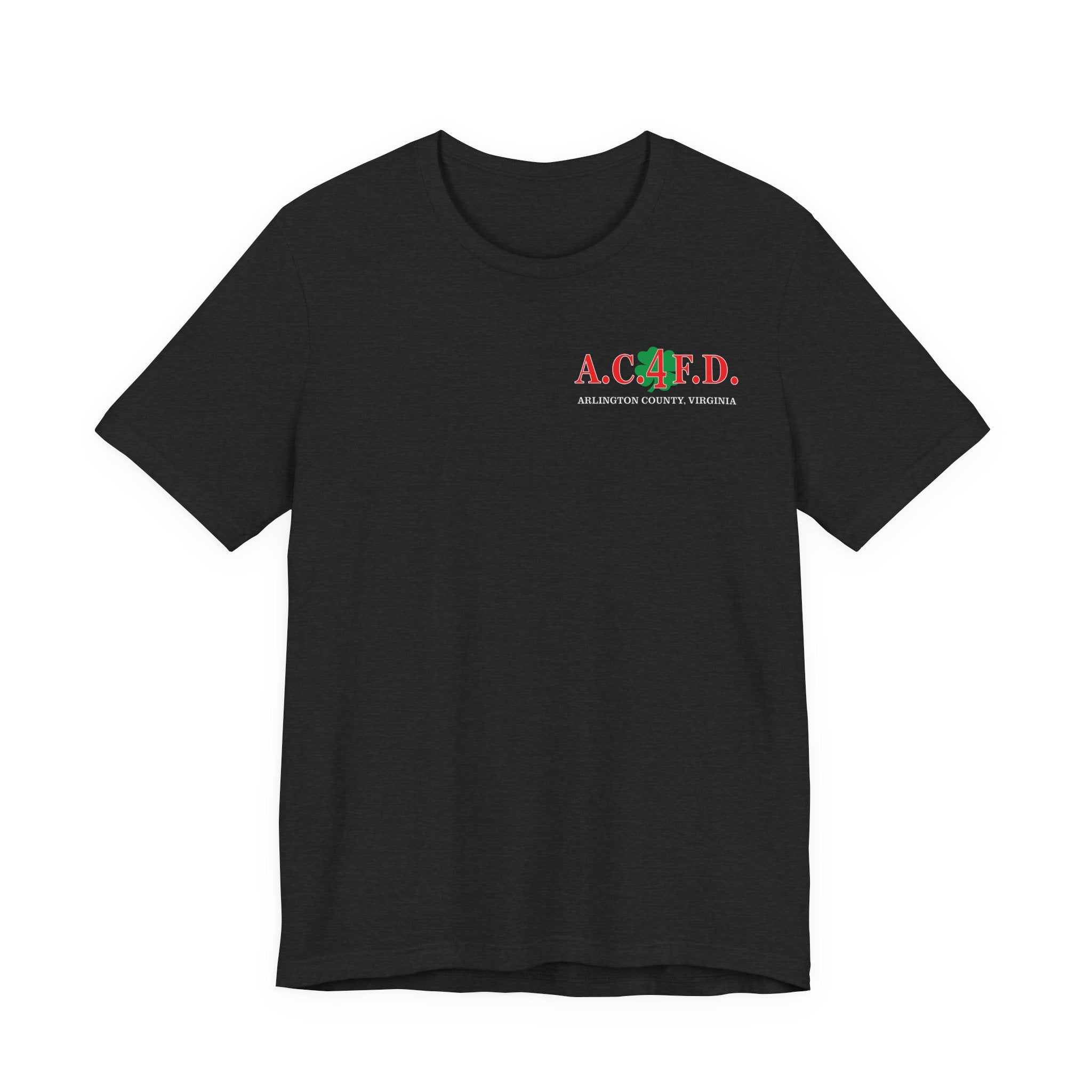 Station 4 Clover Back - Bella+Canvas Soft Unisex Tee