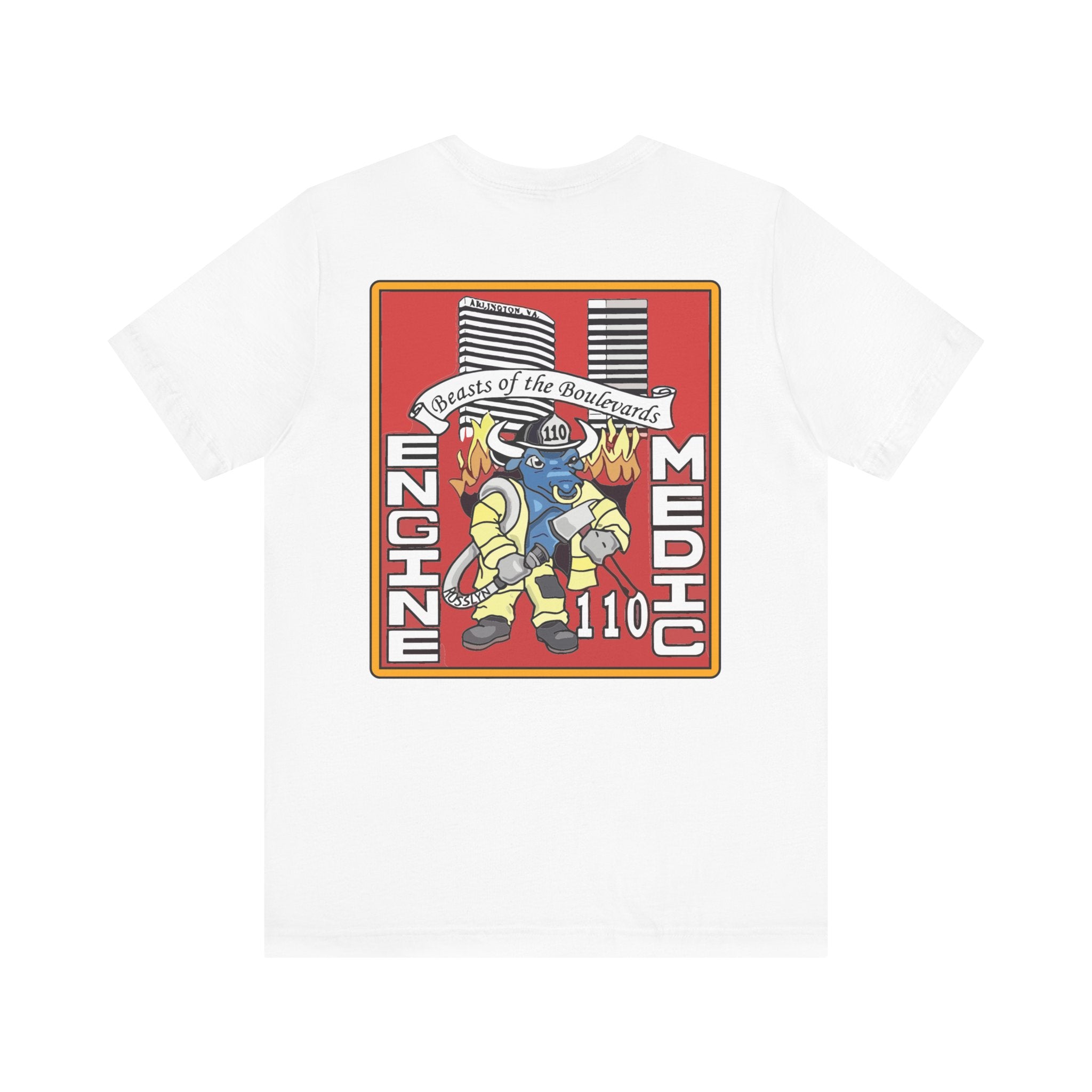 Station 10 Beast Front and Back - Bella+Canvas Soft Unisex Tee