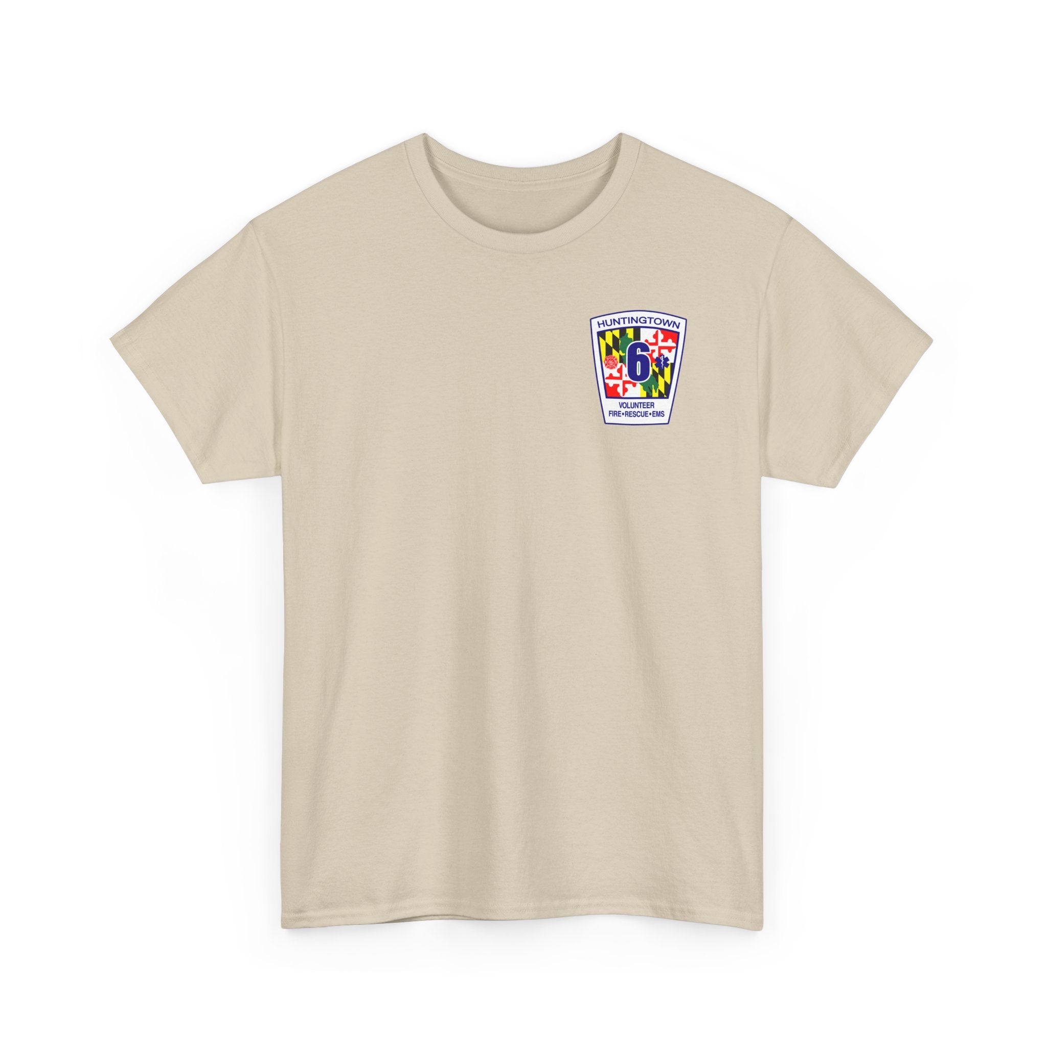 Huntingtown Vol. Fire Boat 6 - Heavy Cotton Unisex Tee