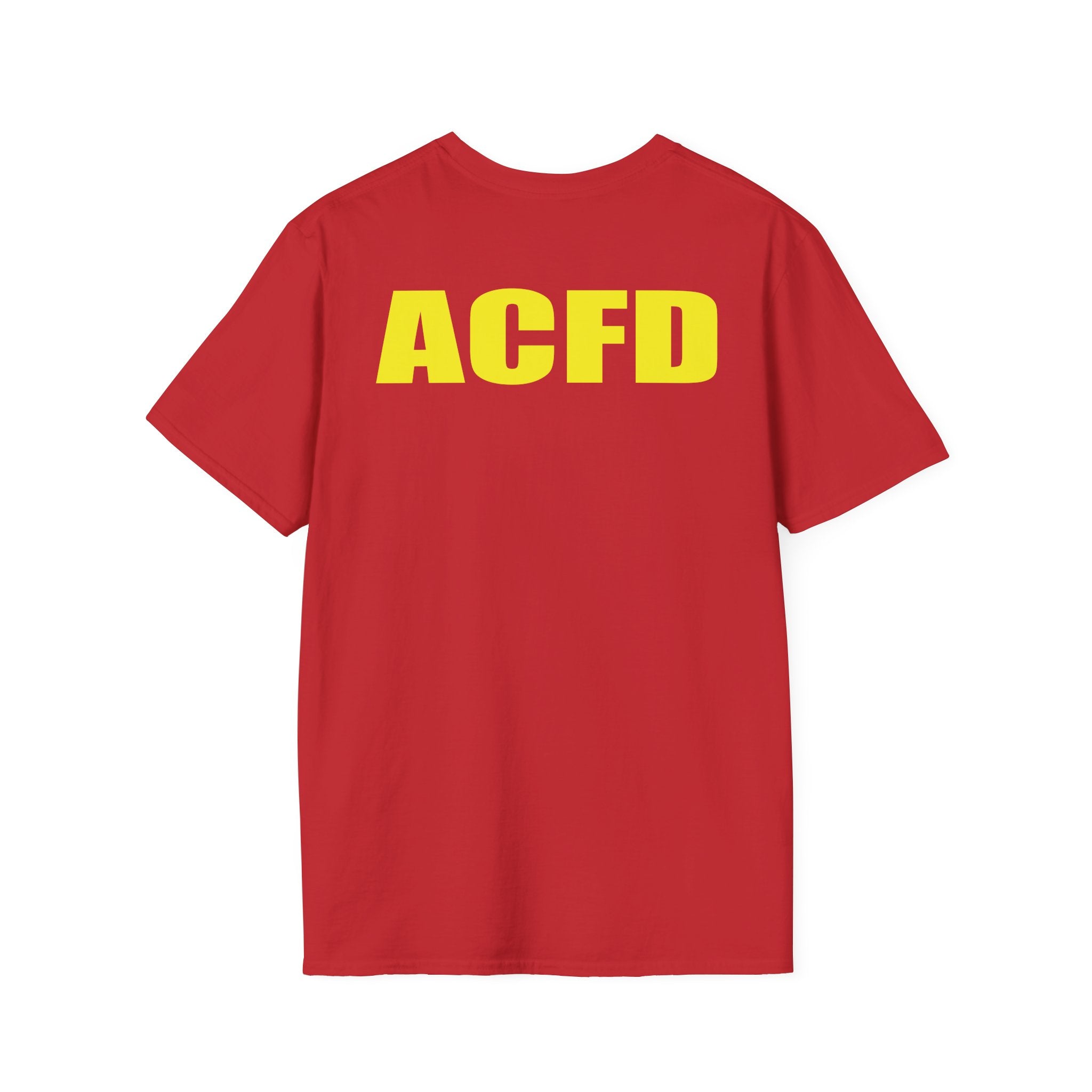 Station 3 Rhino Logo Officer - Gildan Soft Cotton Softstyle T-Shirt