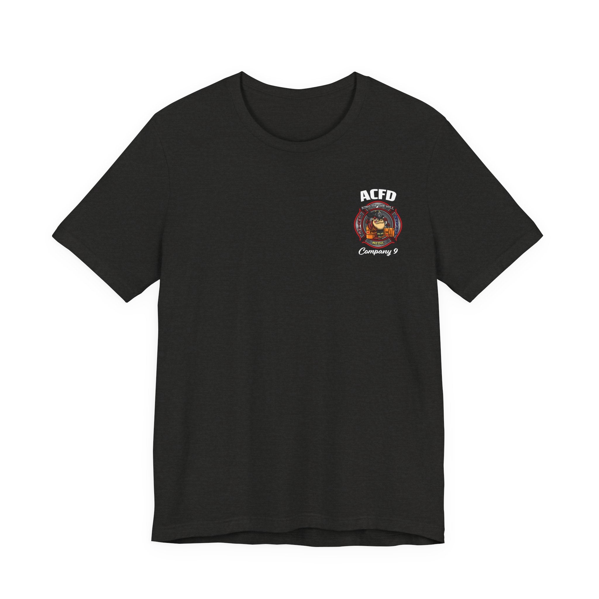 Station 9 Firefighter Engine - Bella+Canvas Soft Unisex Tee