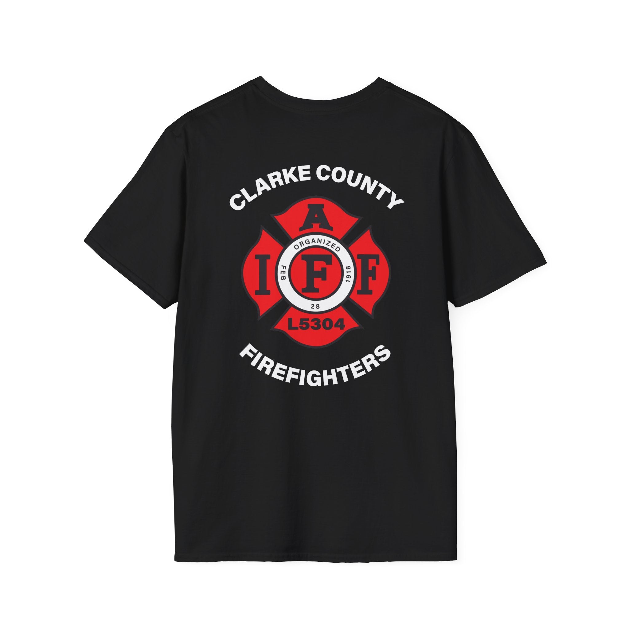 Clarke County Local 5304 (Portion of Proceeds go to Local 5304) - Gildan Soft Cotton Softstyle T-Shirt