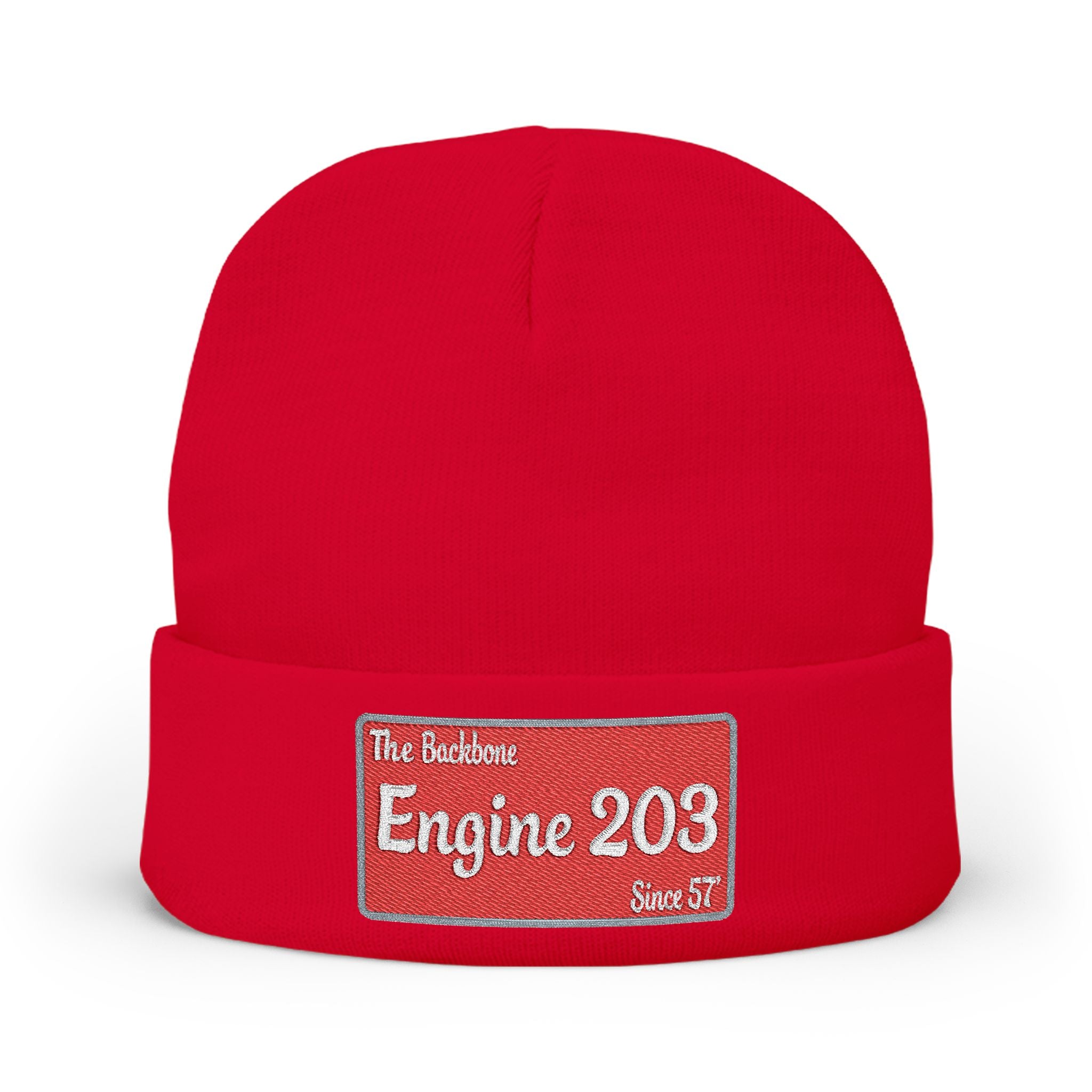Engine 203 Remount Raiders - Knit Beanie (Embroidery)