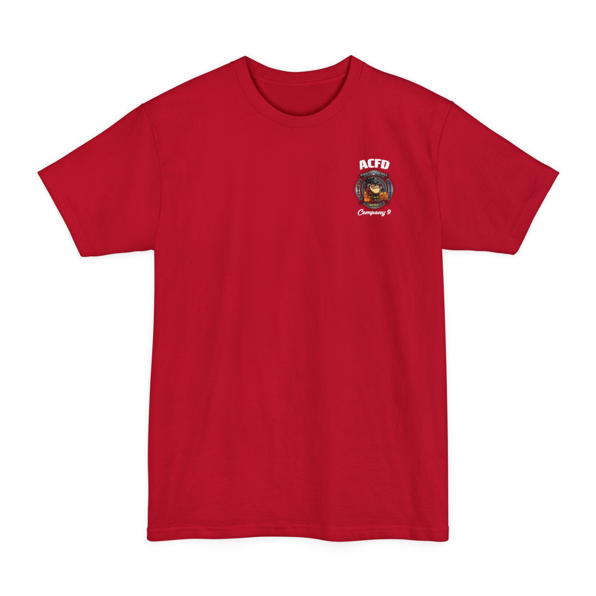 (Tall) Station 9 Firefighter Engine - Tall Beefy-T® - Unisex T-Shirt
