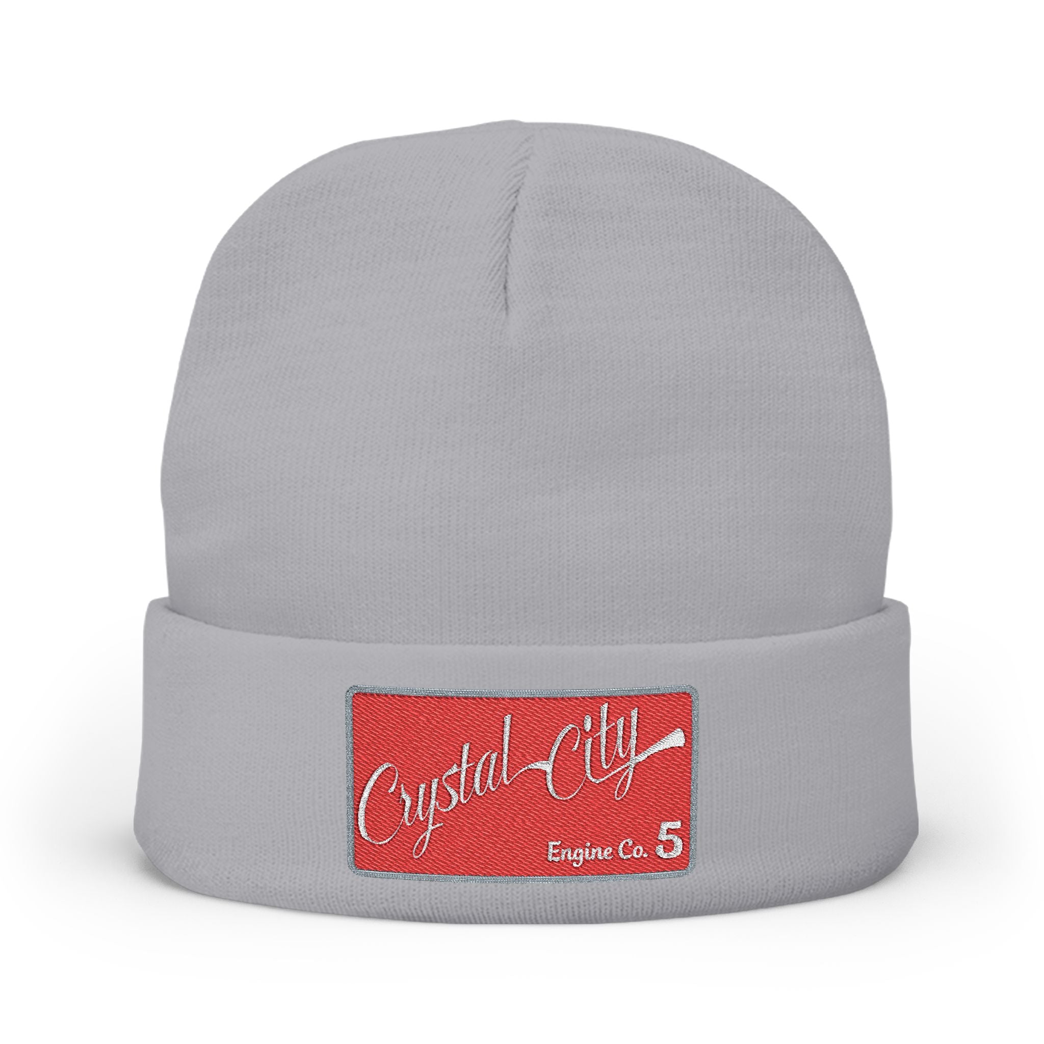Arlington Crystal City Engine 5 - Knit Beanie (Embroidery)