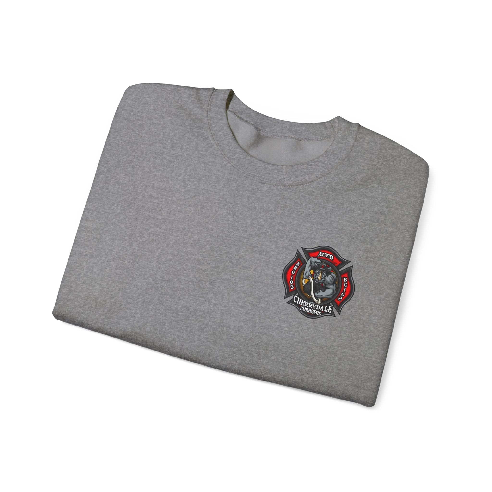 Arlington Station 3 Rhino Front/Back - Gildan Sweatshirt Unisex Heavy Blend™