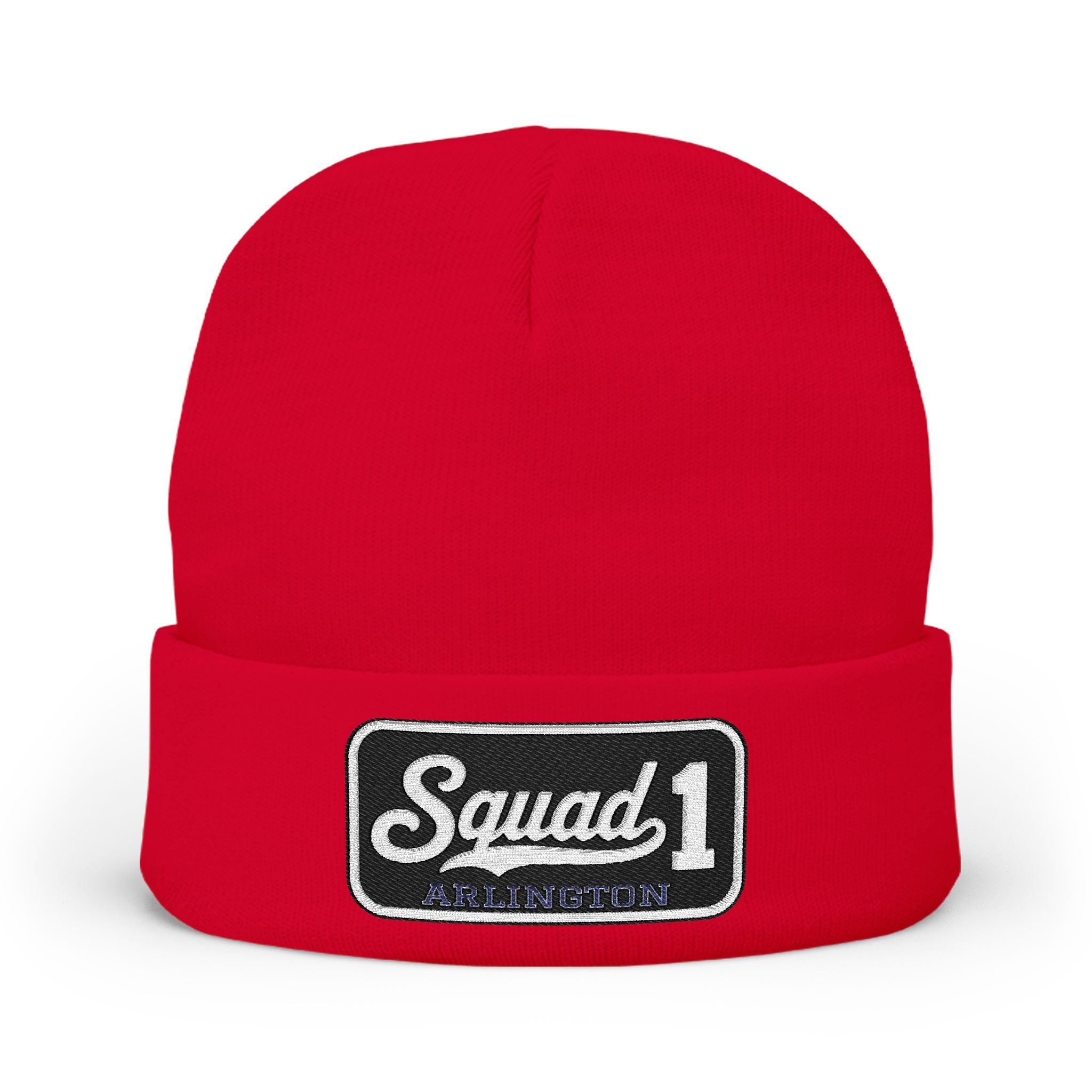 Arlington Squad 1- Knit Beanie (Embroidery)