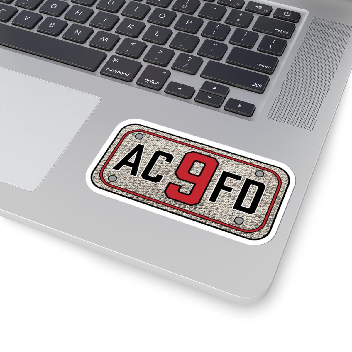 ACFD 9 Engine Hose Patch - Kiss-Cut Stickers