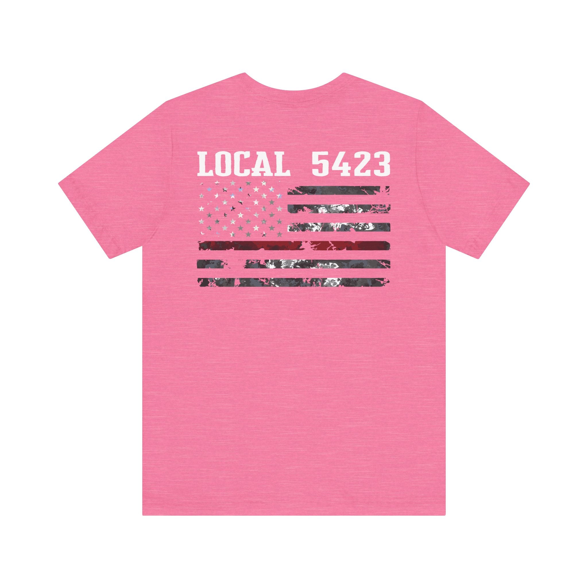 Manheim Township Local 5423 white - Bella+Canvas Soft Unisex Tee