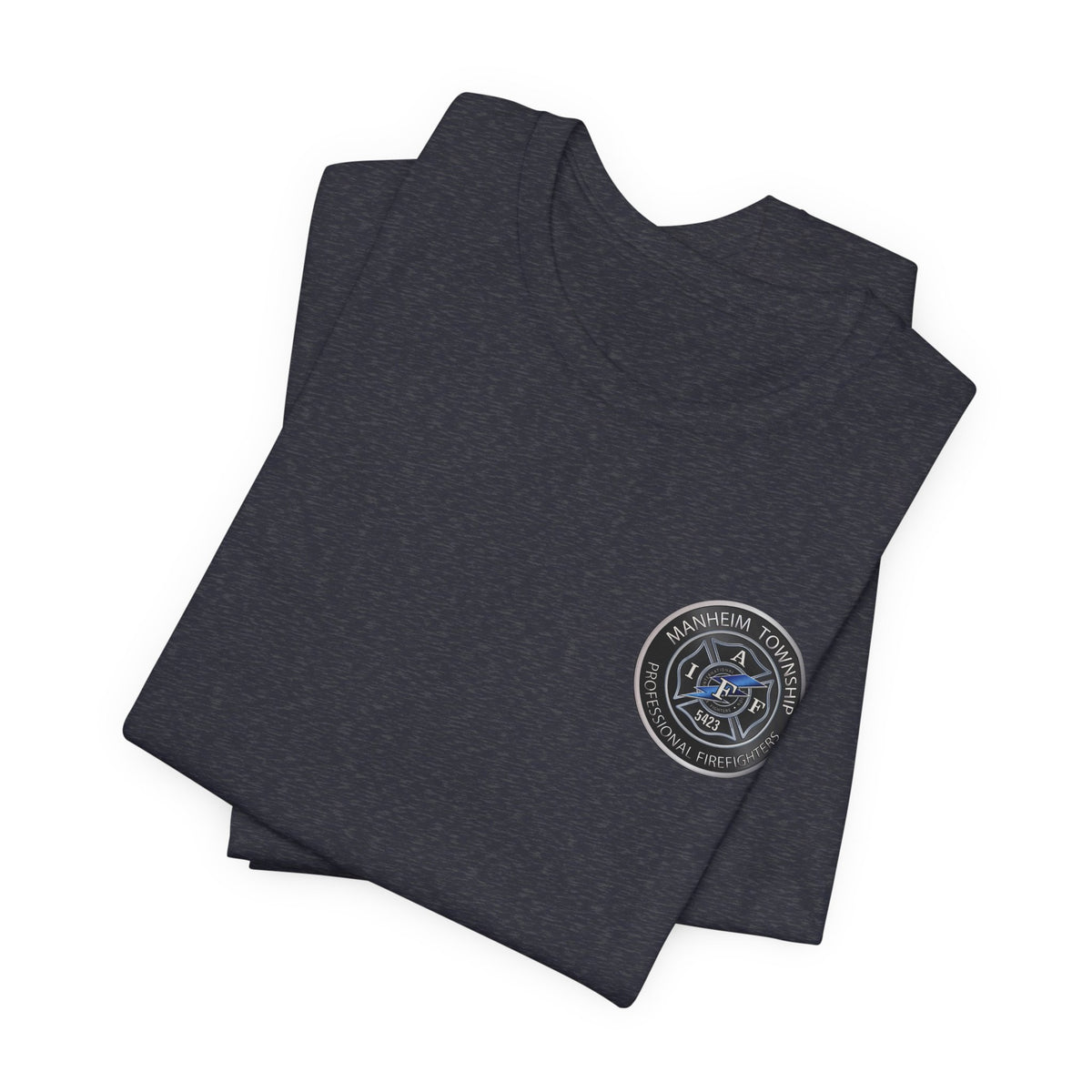Manheim Township Local 5423 white - Bella+Canvas Soft Unisex Tee