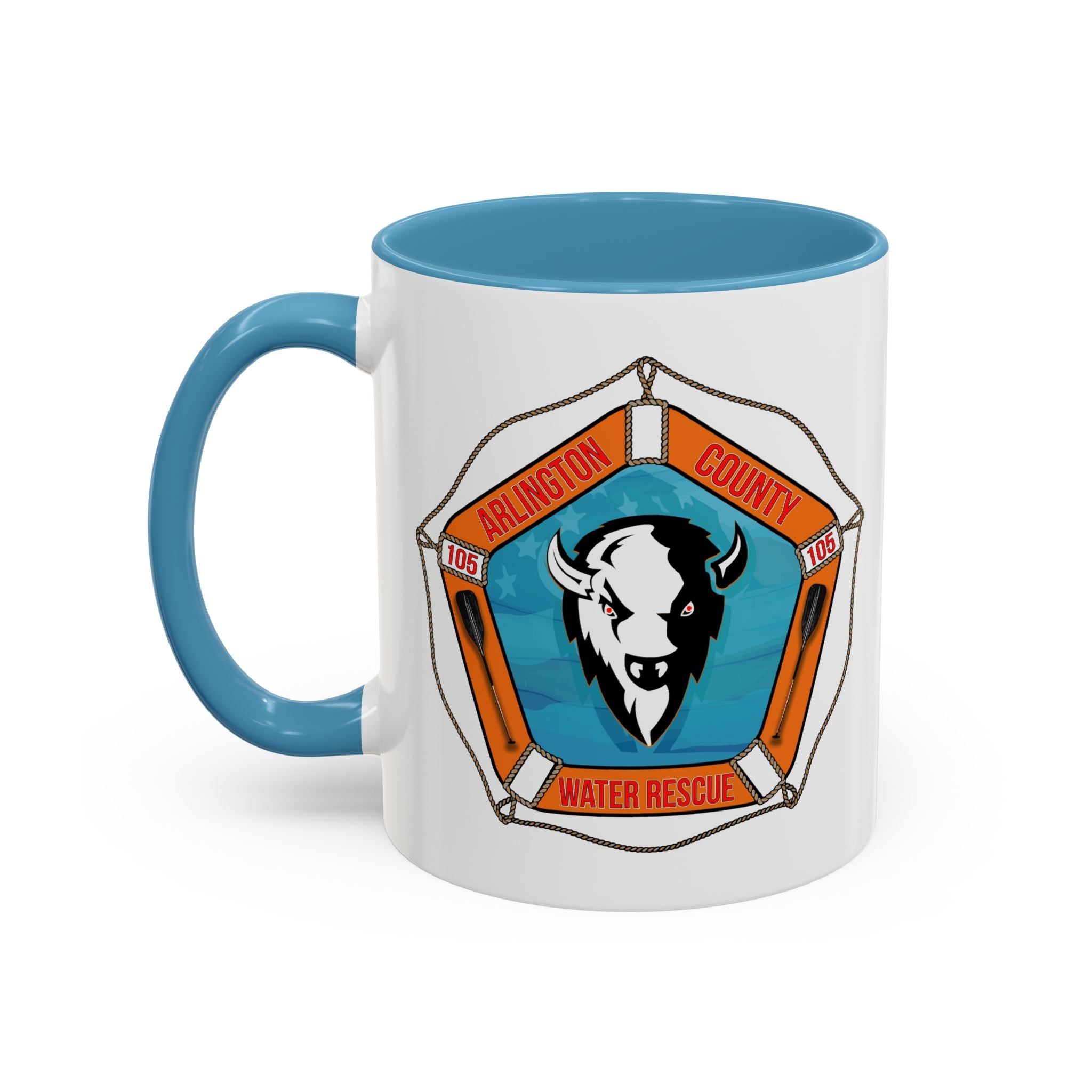 Station 5 Water Rescue Accent Coffee Mug (11oz)