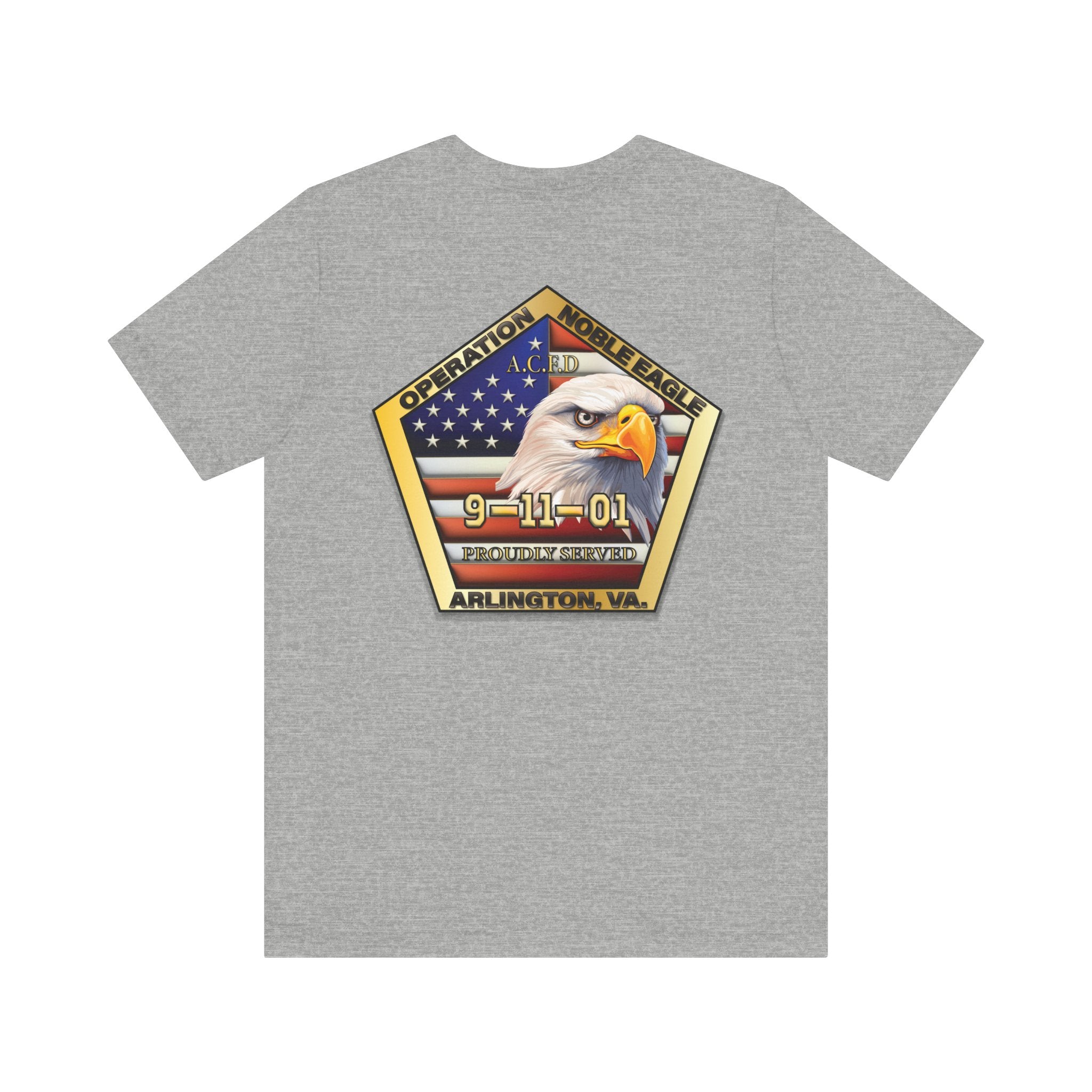 Arlington Badge/Noble Eagle - Bella+Canvas Soft Unisex Tee
