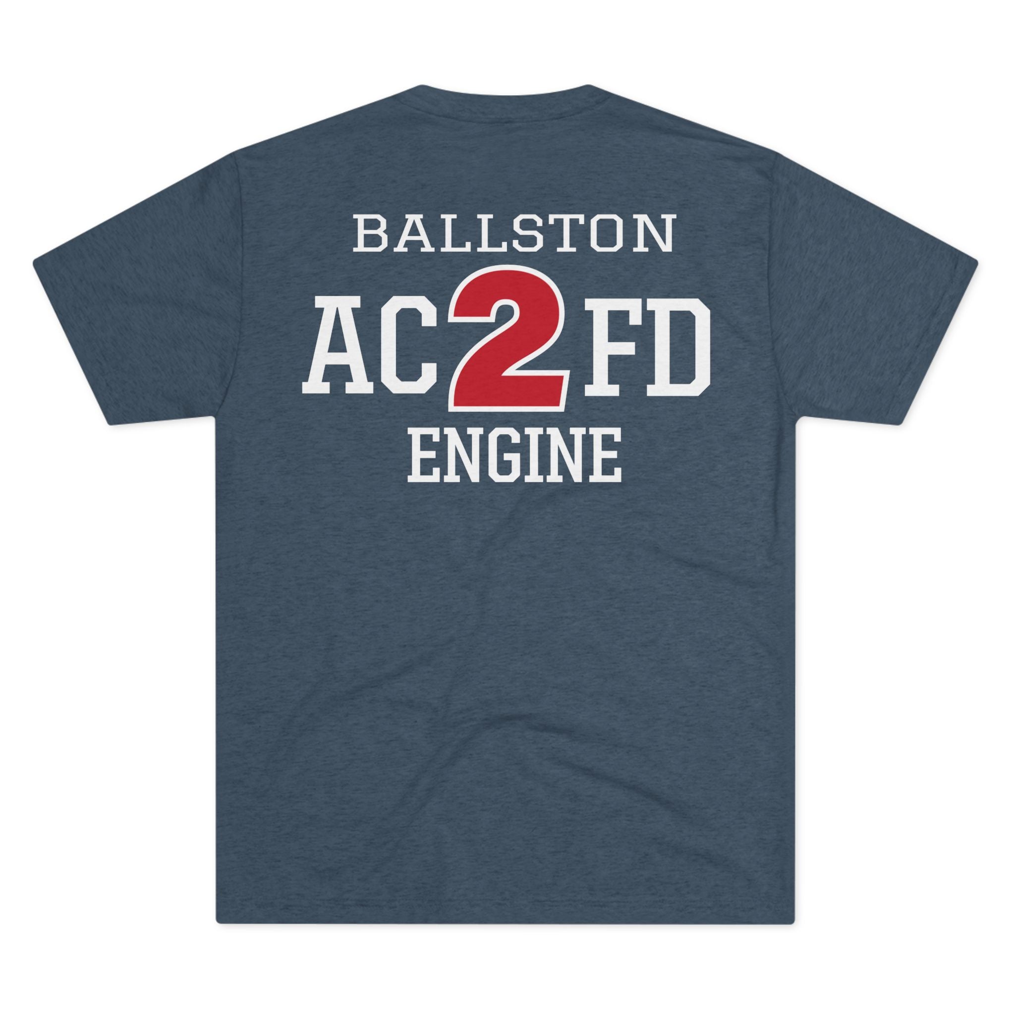 Engine 2 Ballston - NextLevel Tri-Blend Crew Tee