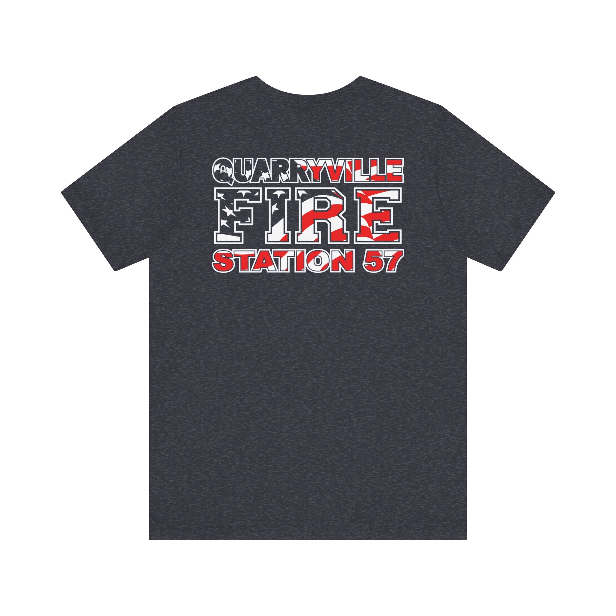 Quarryville PA Vol. Fire  - Bella+Canvas Soft Jersey Cotton Unisex Tee