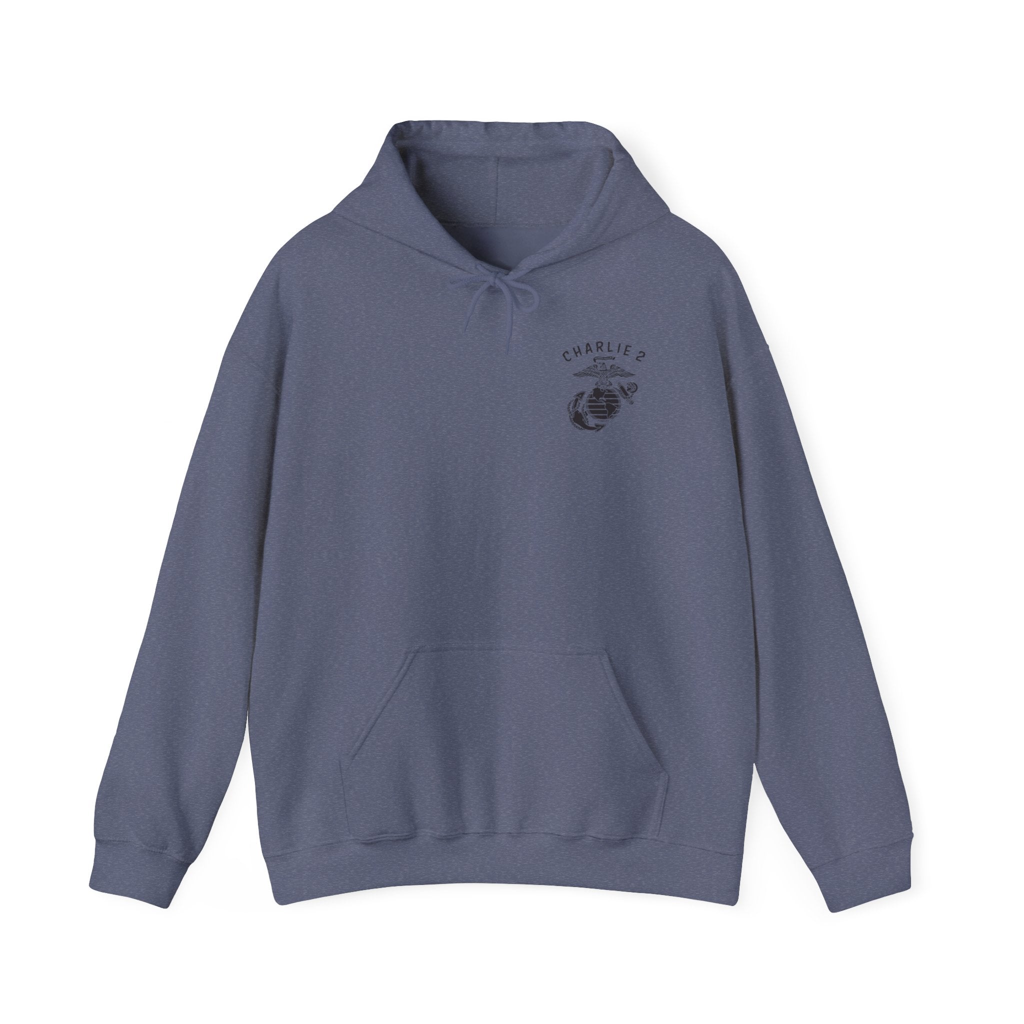 Charlie 2 Ronin (black Logo) - Gildan Heavy Blend™ Hooded Sweatshirt