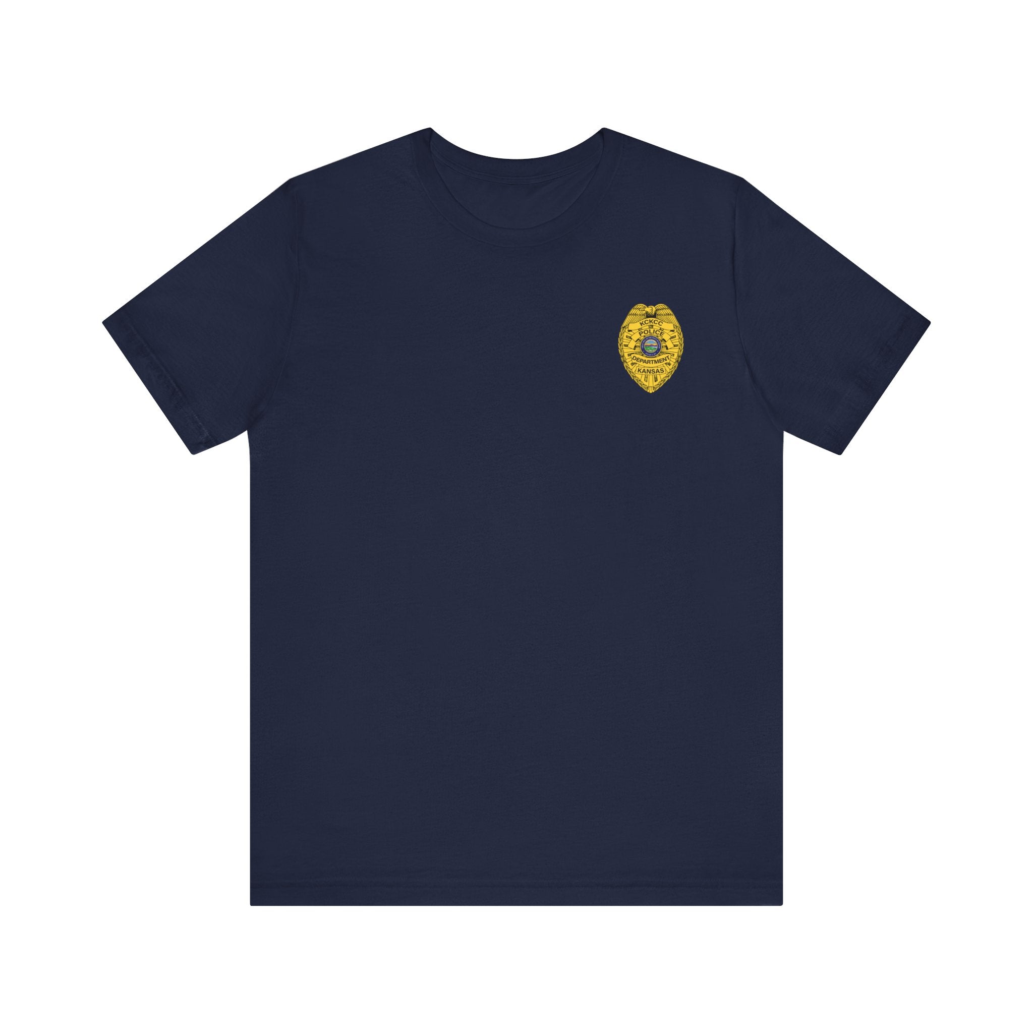 KCKCC Police Department Shirt - Unisex Jersey Short Sleeve Tee