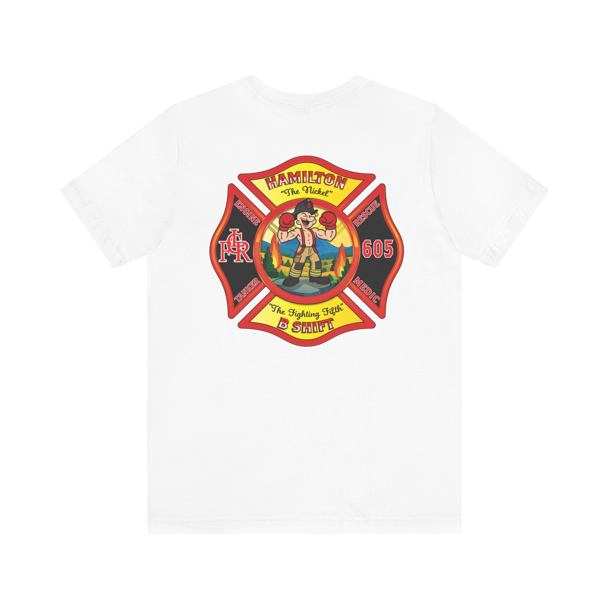 LCFR Hamilton Station 5 version 4 - Bella+Canvas Soft Unisex Tee