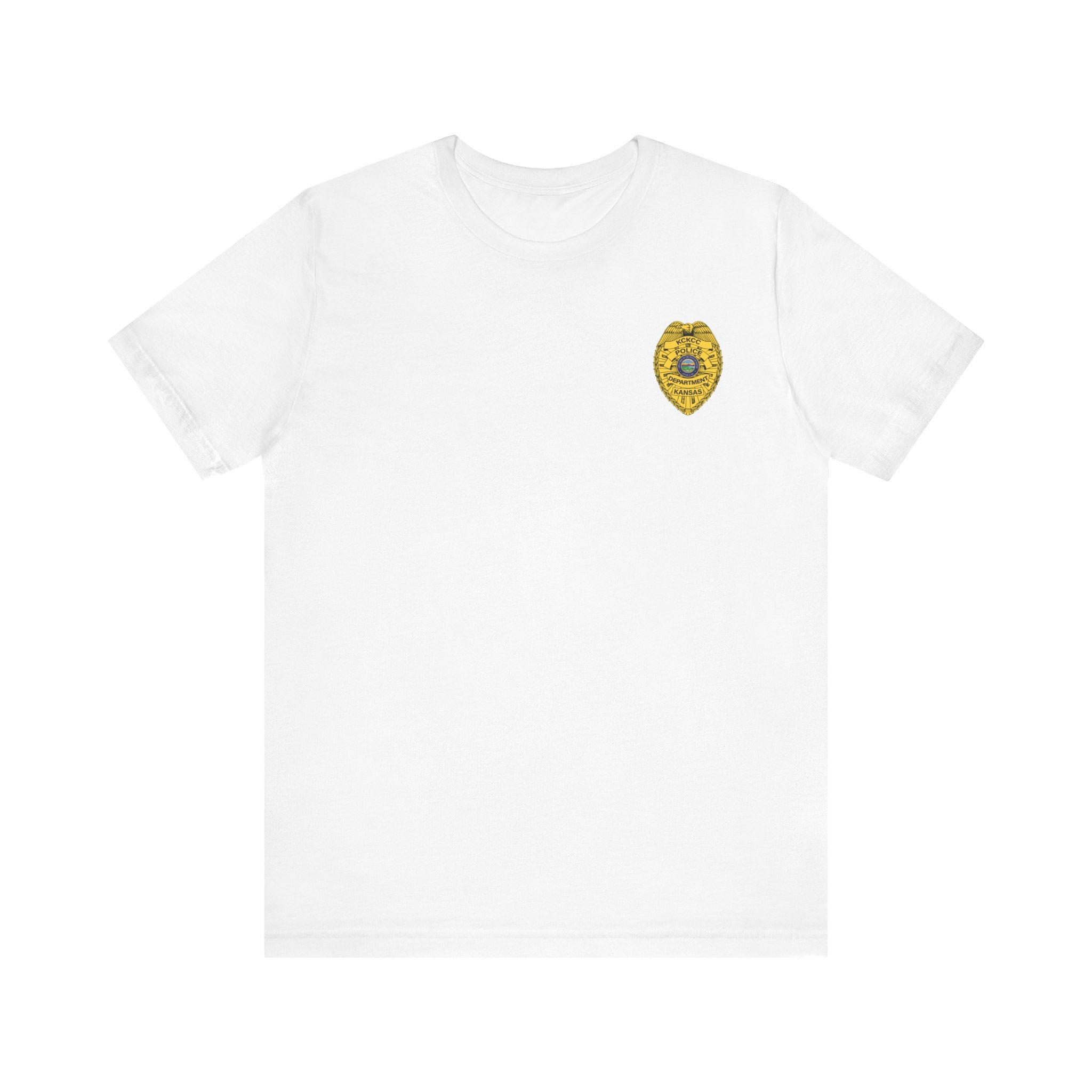 KCKCC Police Department Shirt - Unisex Jersey Short Sleeve Tee