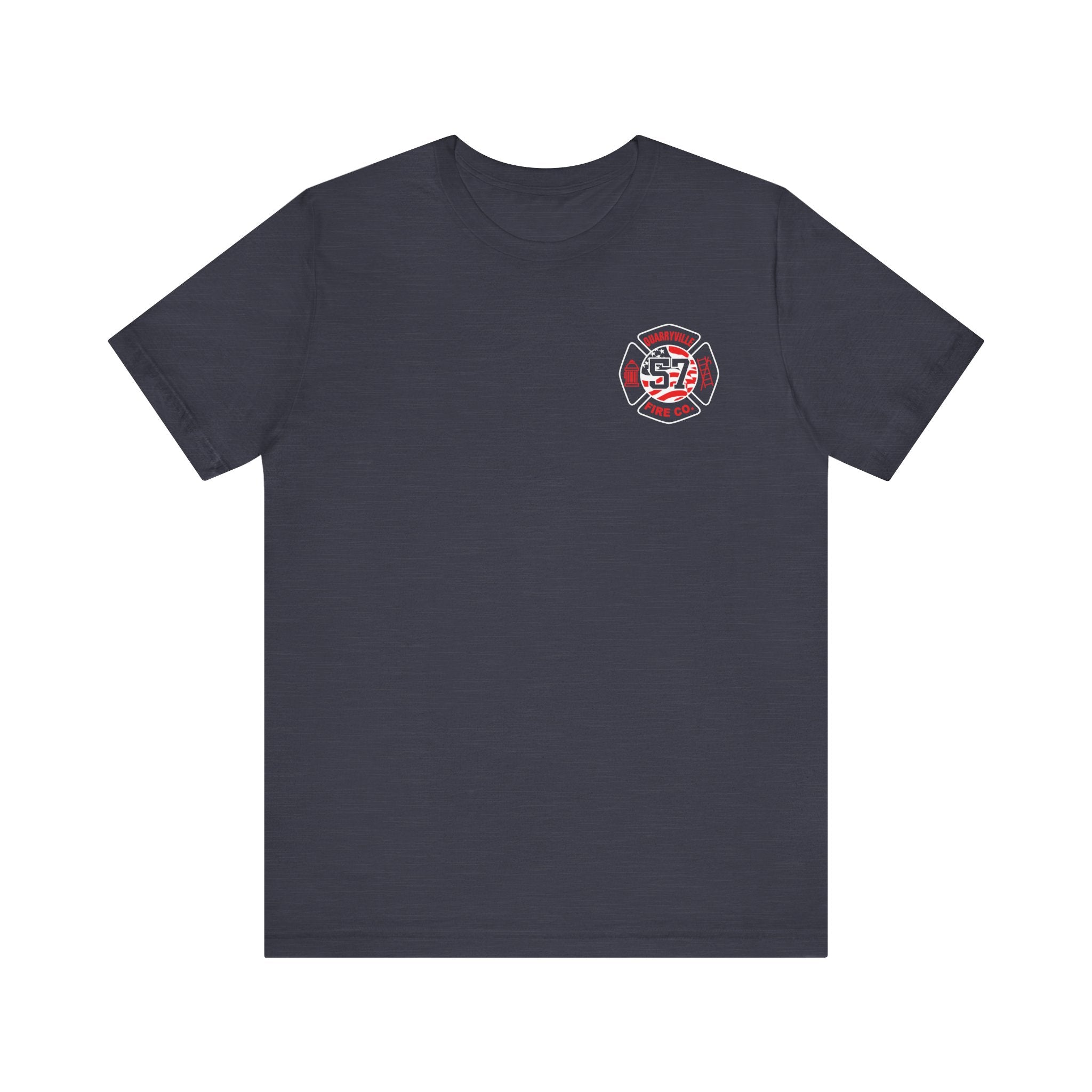 Quarryville PA Vol. Fire  - Bella+Canvas Soft Jersey Cotton Unisex Tee