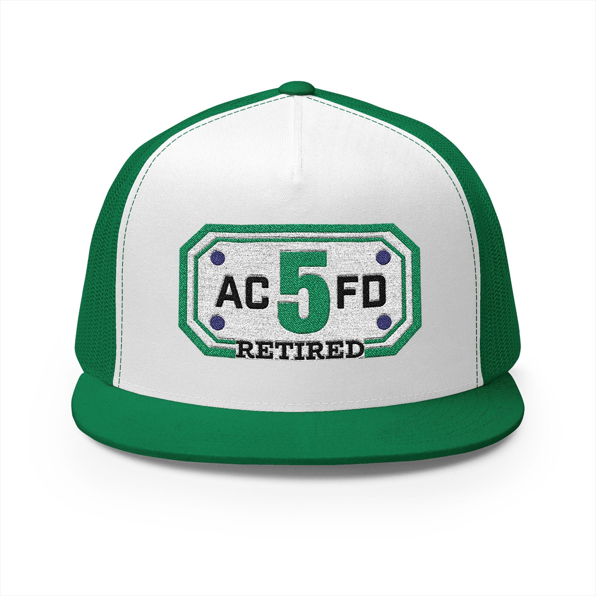 Retired Arlington Truck 5 - 5 Panel Trucker Cap (Embroidery)