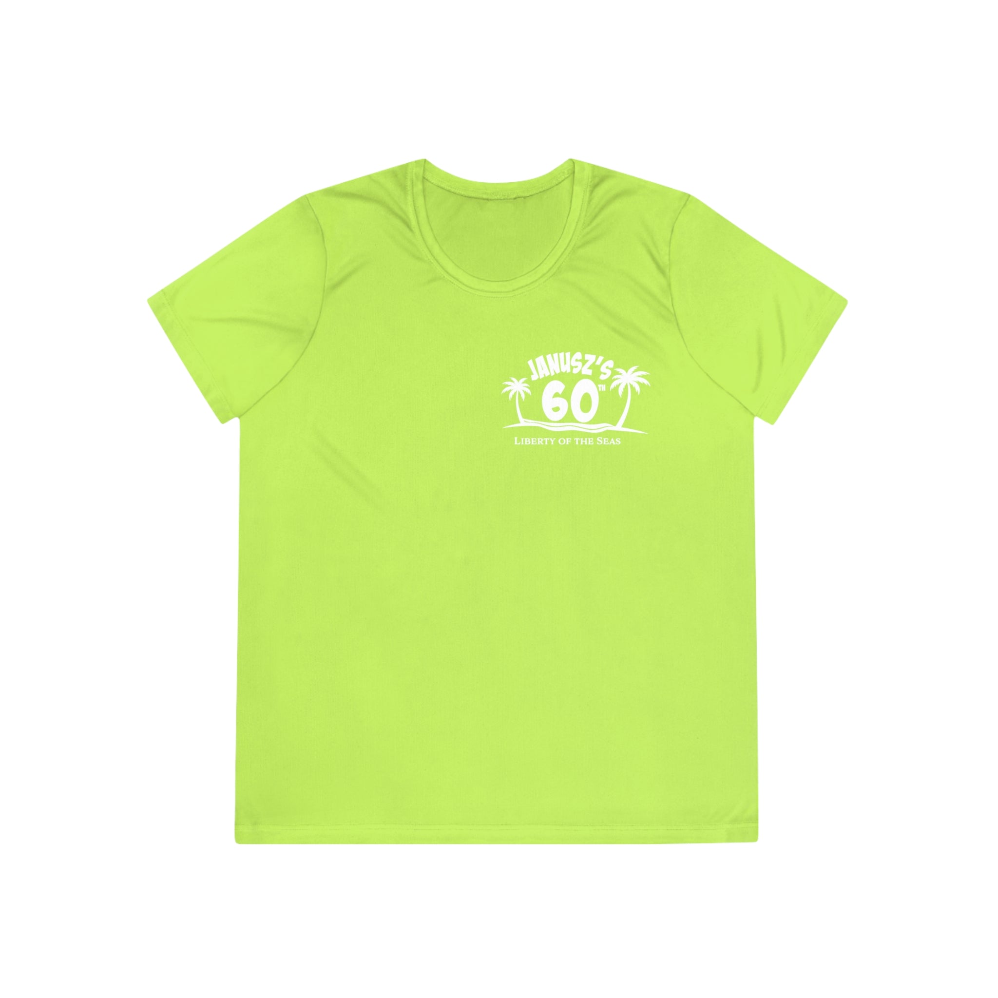 Renee Family Cruise White - Ladies Moisture Wicking Competitor Tee