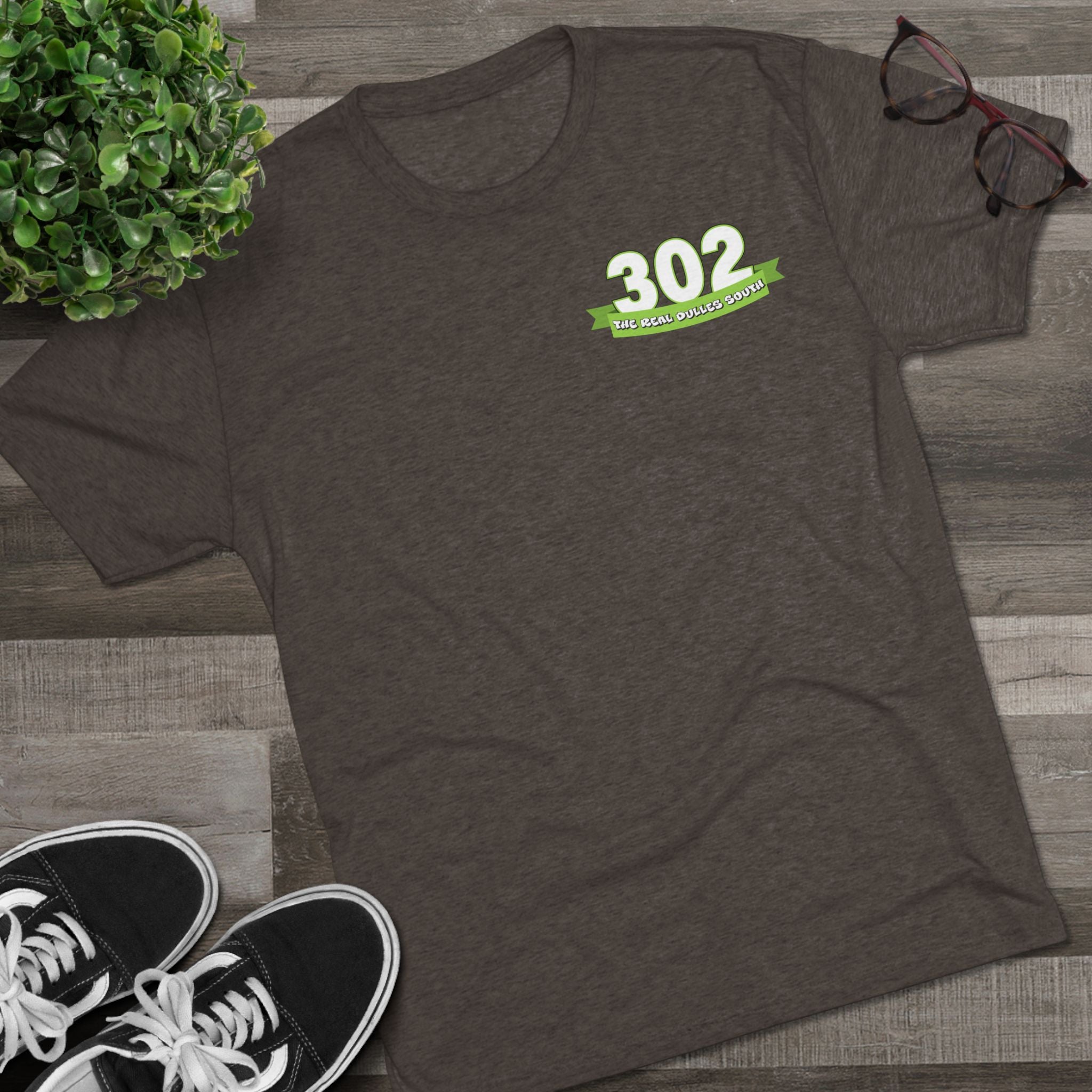 MWAA 302 Real Dulles South - NextLevel Tri-Blend Crew Tee unisex
