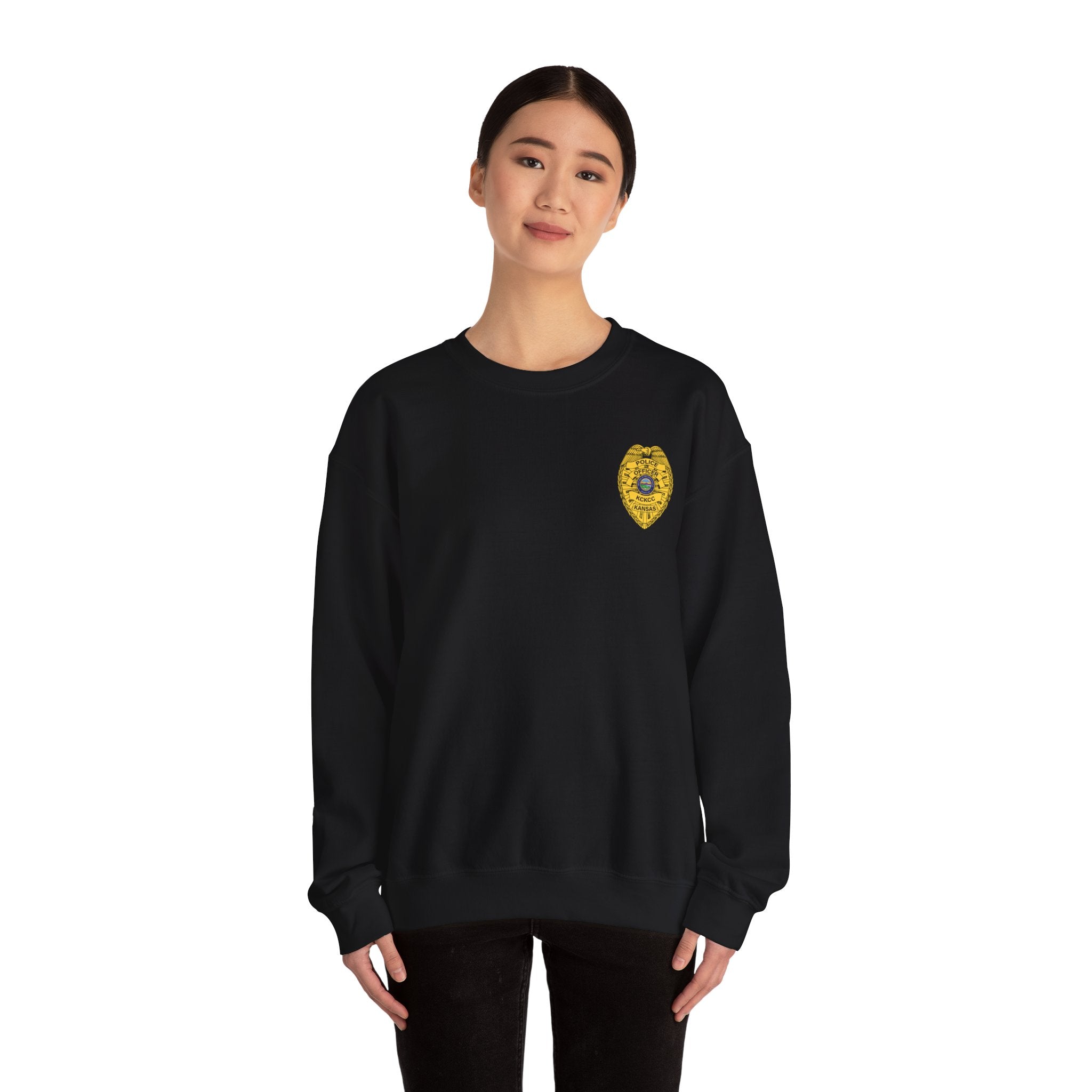 Kansas City College Police Officer - Unisex Heavy Blend™ Crewneck Sweatshirt