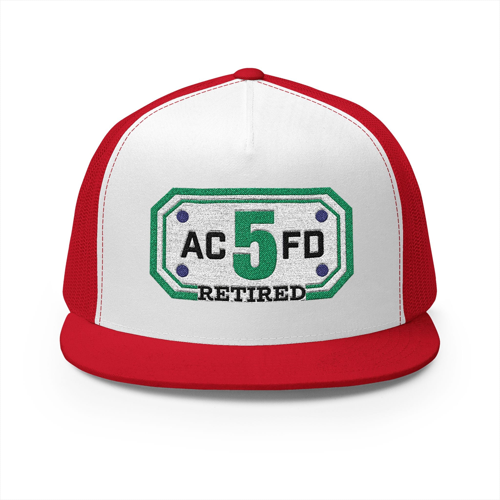 Retired Arlington Truck 5 - 5 Panel Trucker Cap (Embroidery)