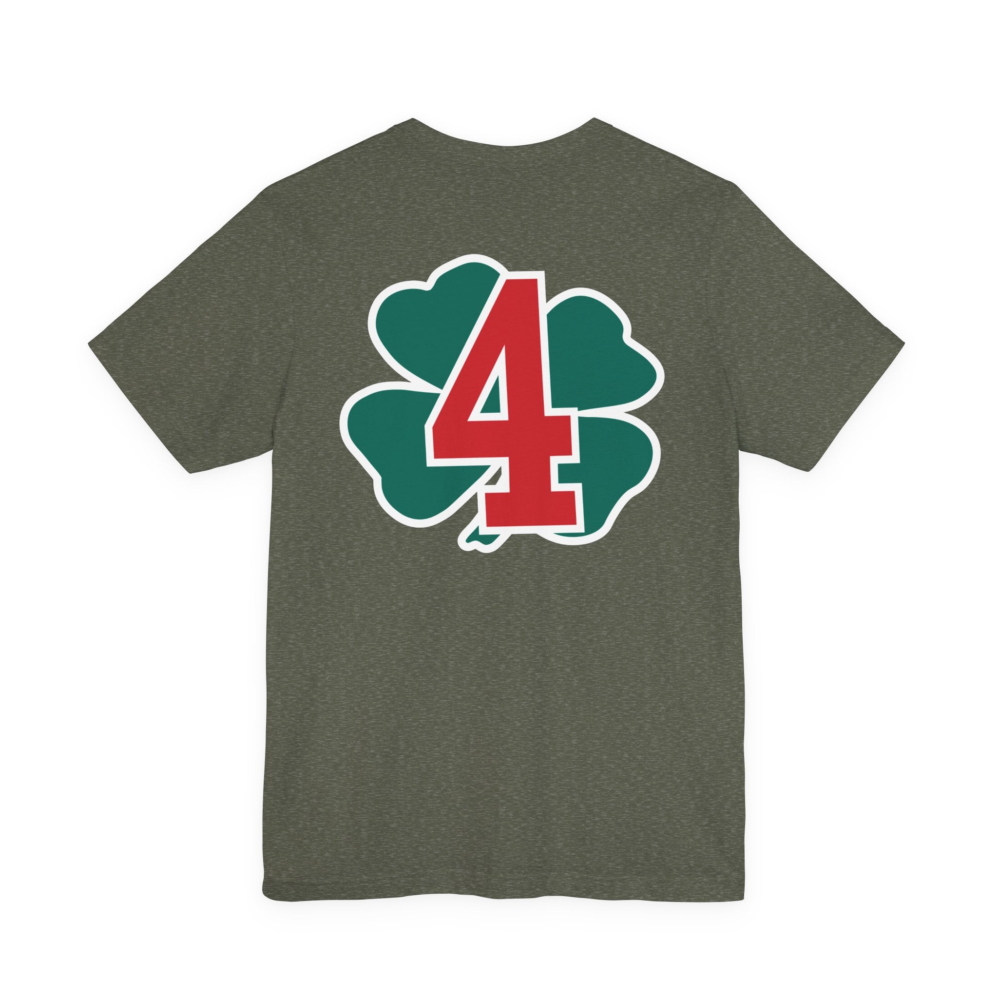 Station 4 Clover Back - Bella+Canvas Soft Unisex Tee