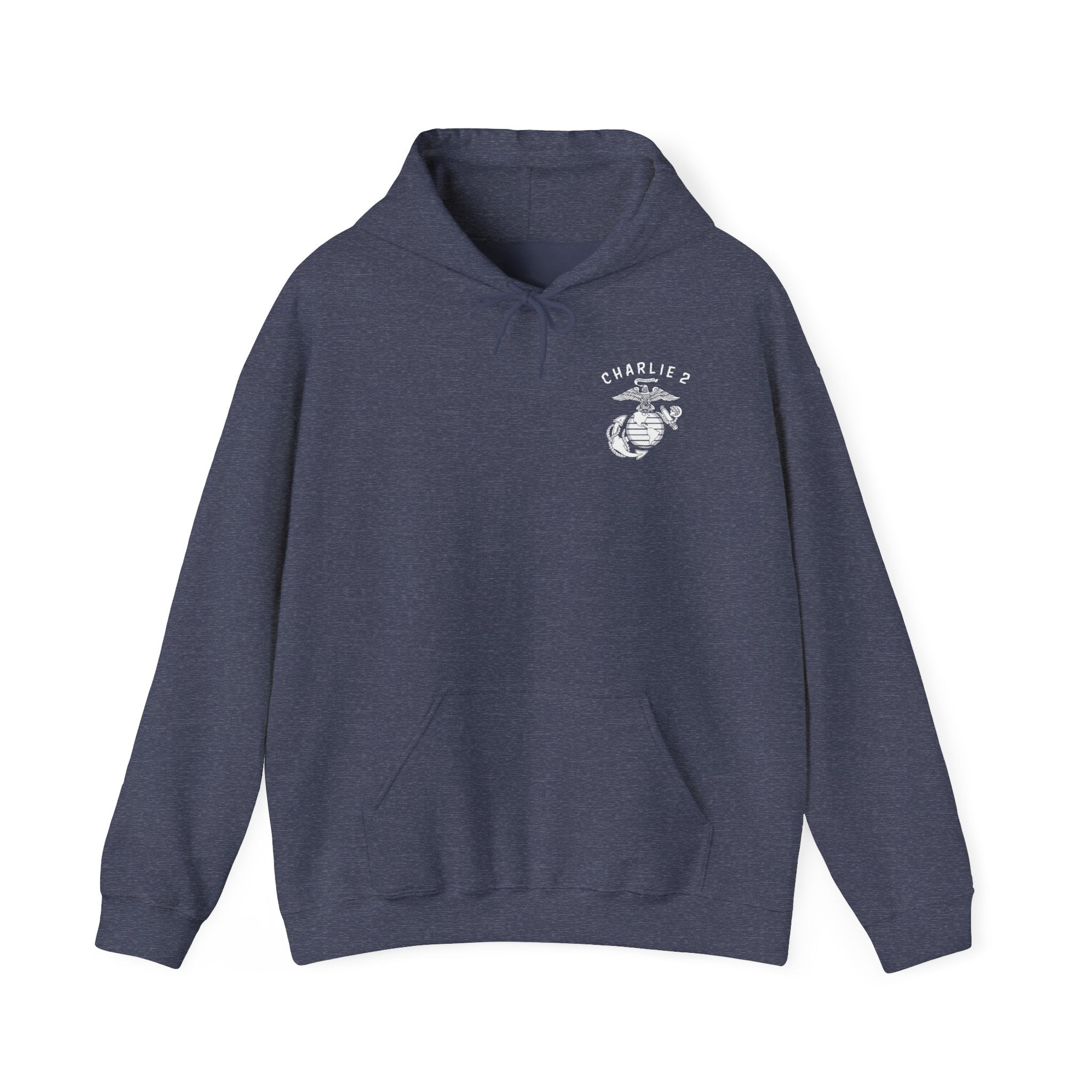 Charlie 2 Ronin (white Logo) - Gildan Heavy Blend™ Hooded Sweatshirt