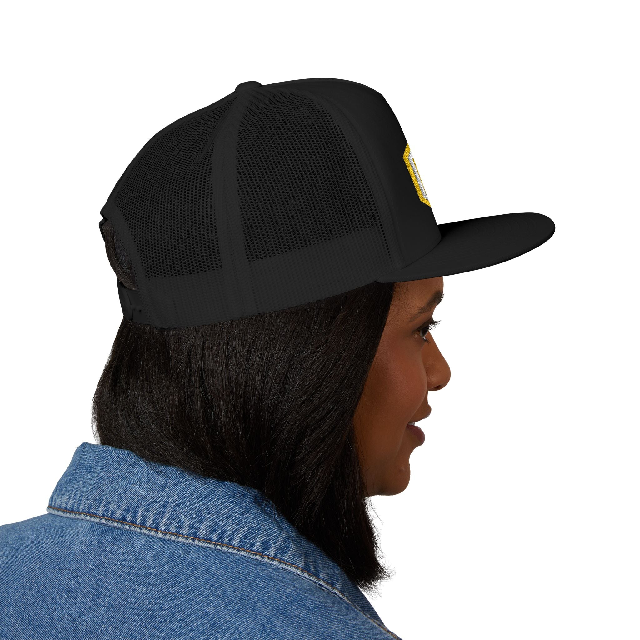 Arlington Rescue 2 (requested different style hat) - 5 Panel Trucker Cap (Embroidery)