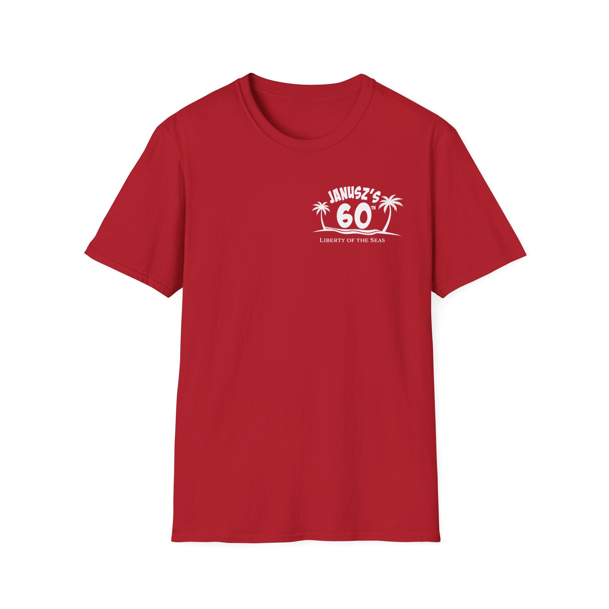 Renee Family Cruise white - Unisex Softstyle Cotton T-Shirt