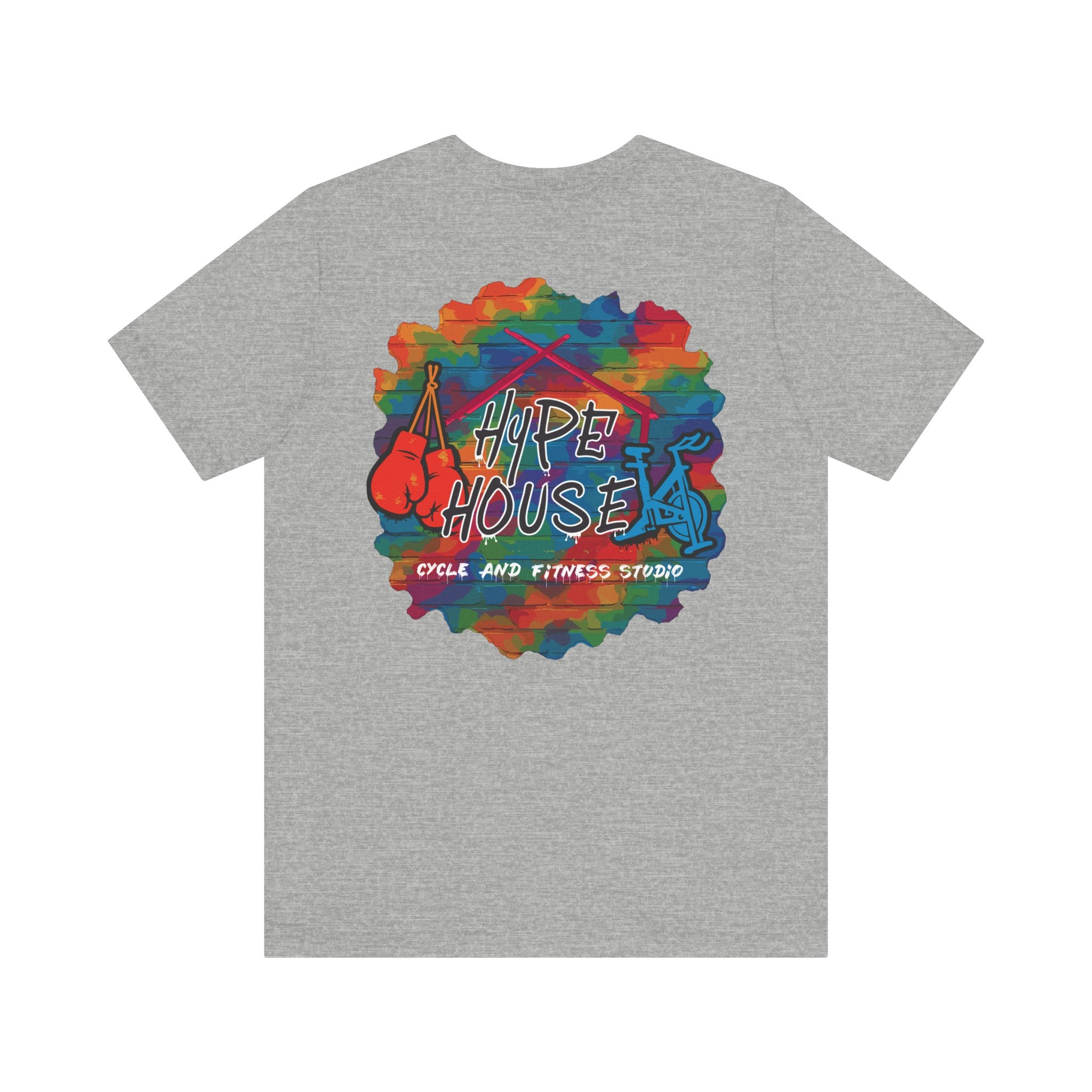 HH Cycle Color Logo light colors - Unisex Jersey Short Sleeve Tee