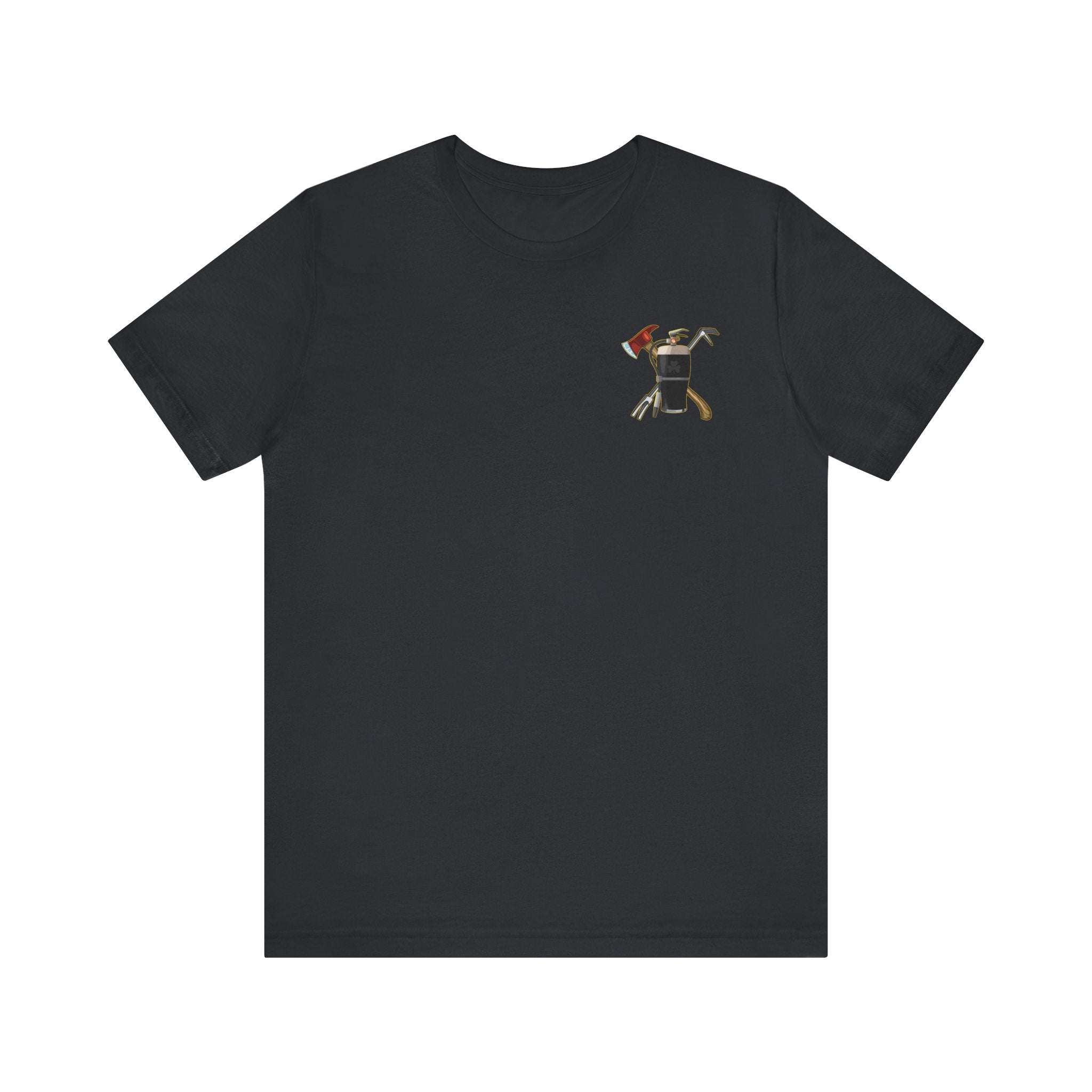 St. Patrick's Beer Fire - Bella-Canva Jersey Cotton Unisex Tee