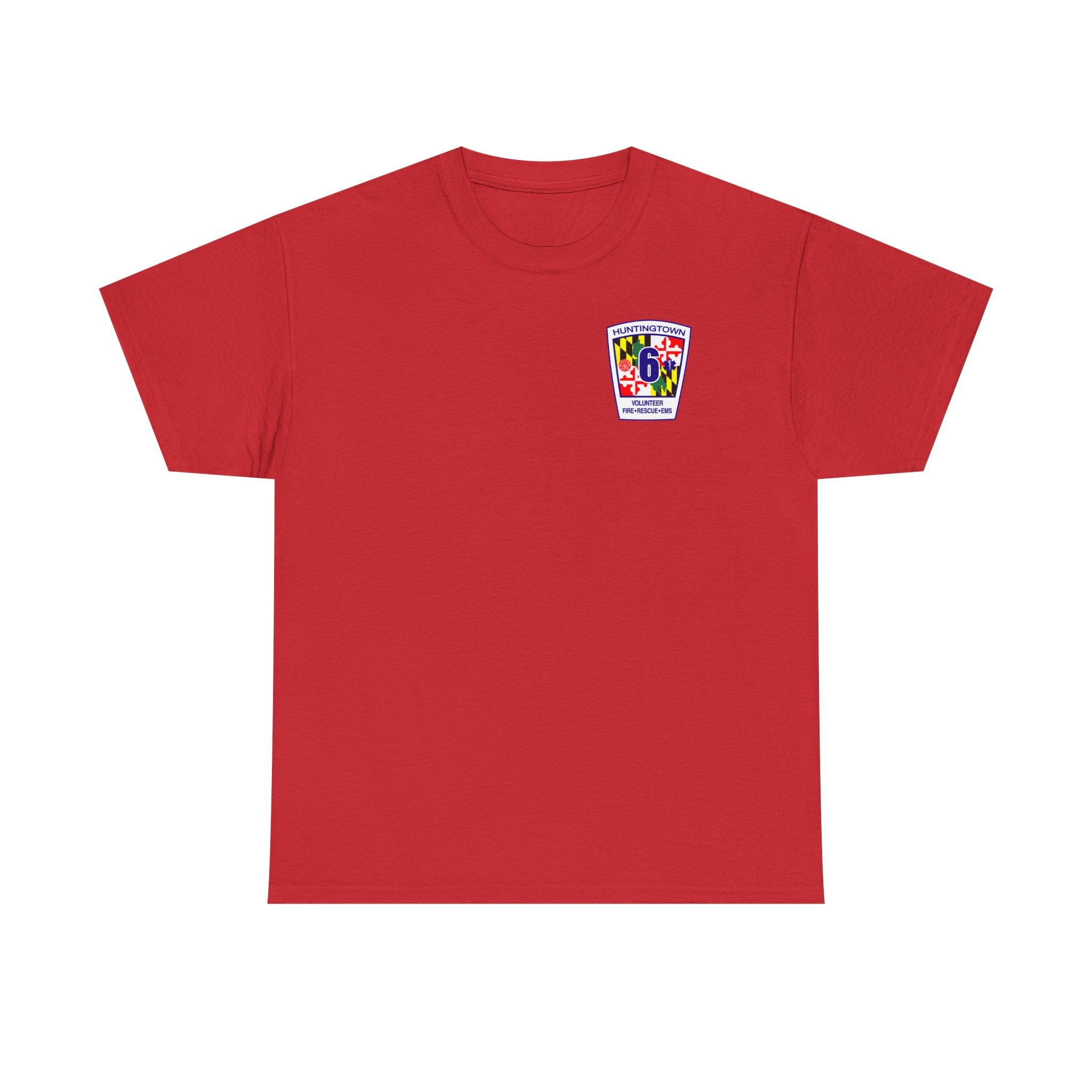 Huntingtown Vol. Fire Boat 6 - Heavy Cotton Unisex Tee