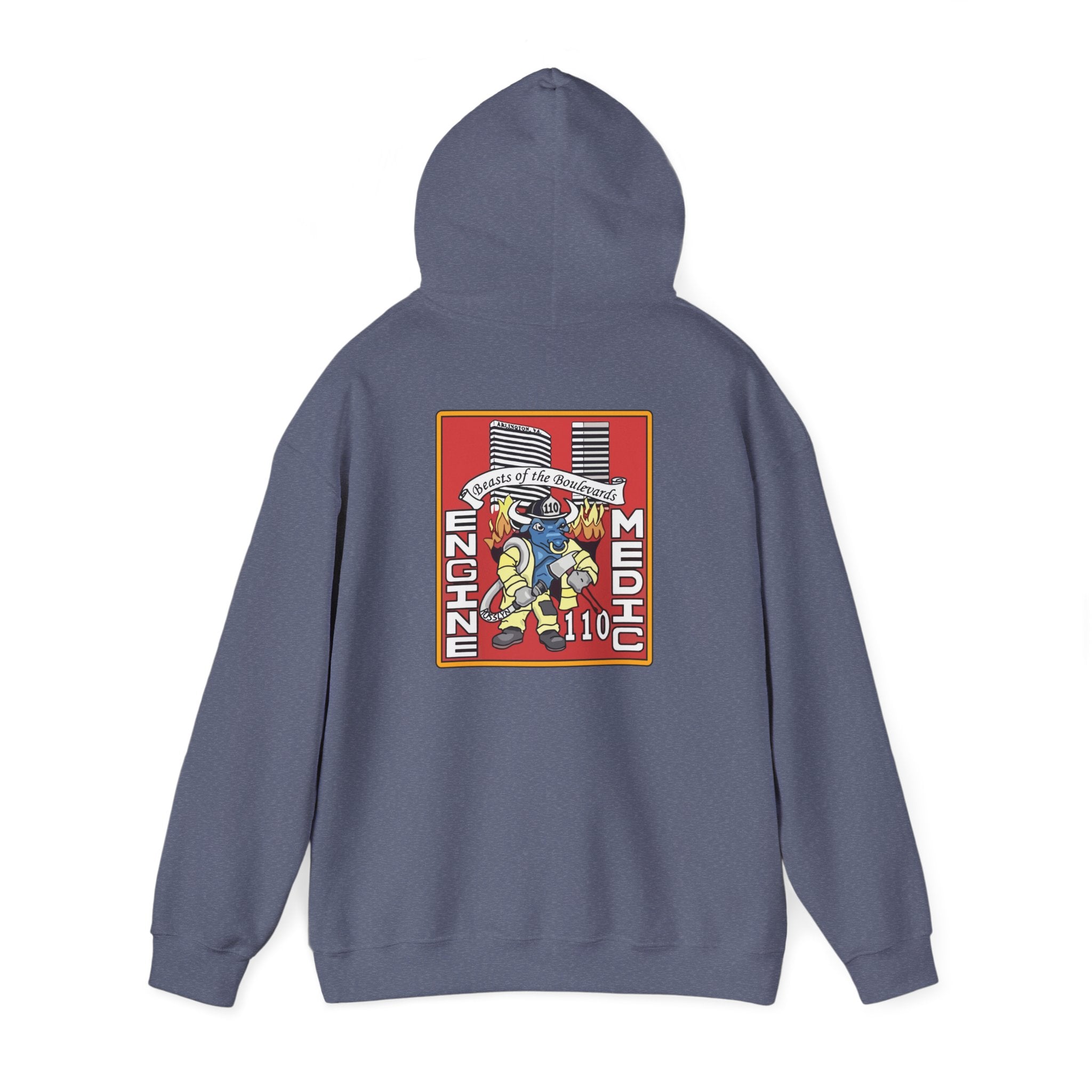 Arlington Station 10 Beast of Blvd - Gildan Heavy Blend™ Hooded Sweatshirt