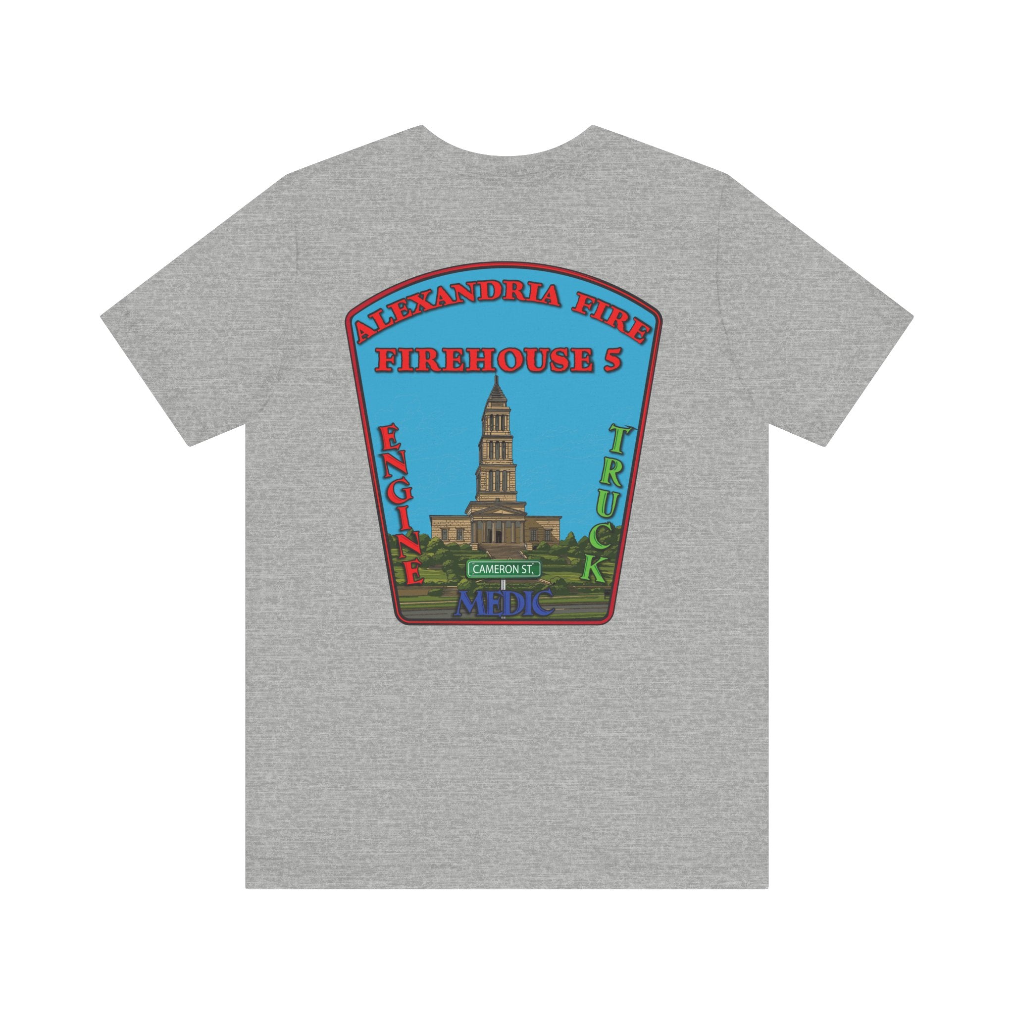 Alexandria Station 5 version 3 - Bella+Canvas Soft Unisex Tee
