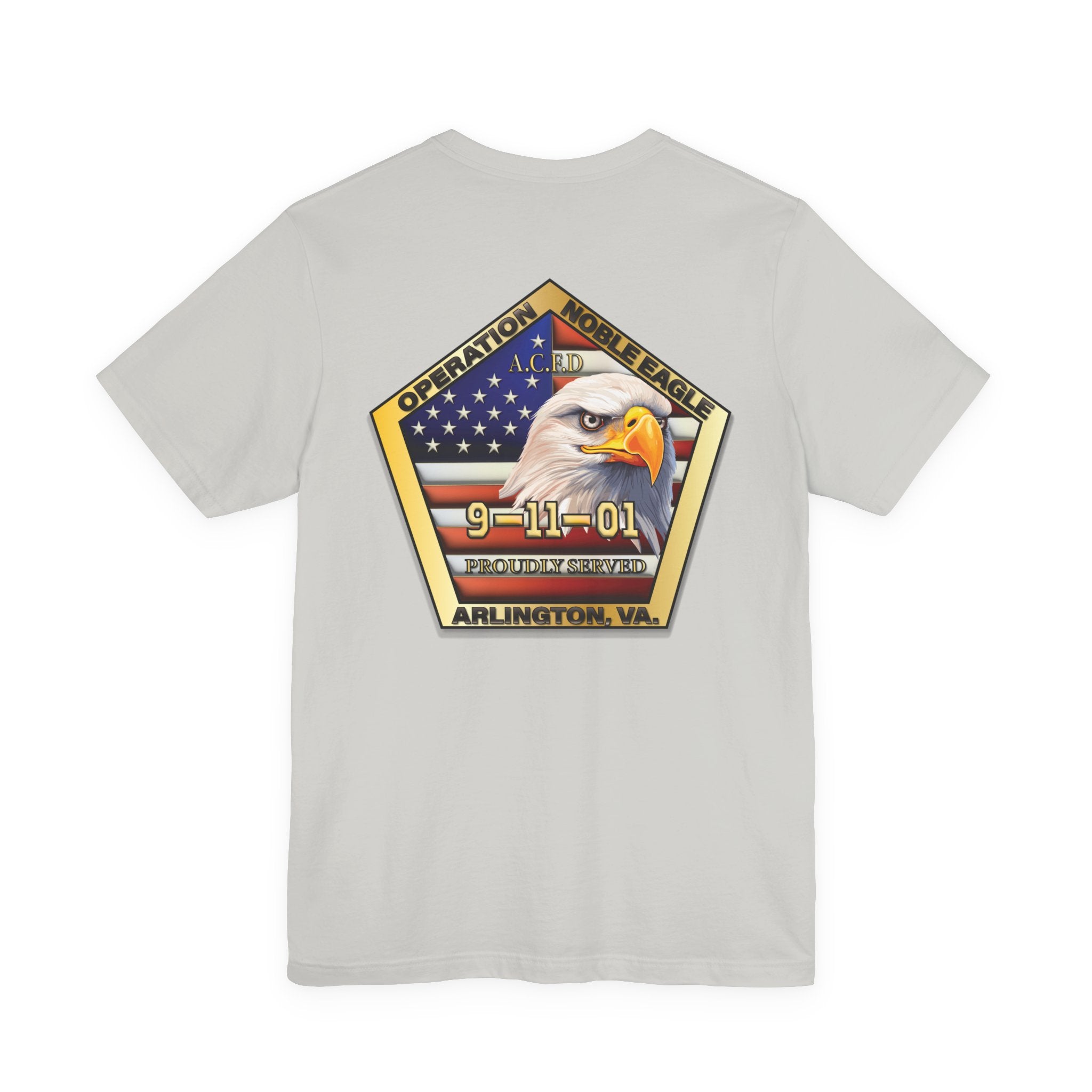 Arlington Badge/Noble Eagle - Bella+Canvas Soft Unisex Tee