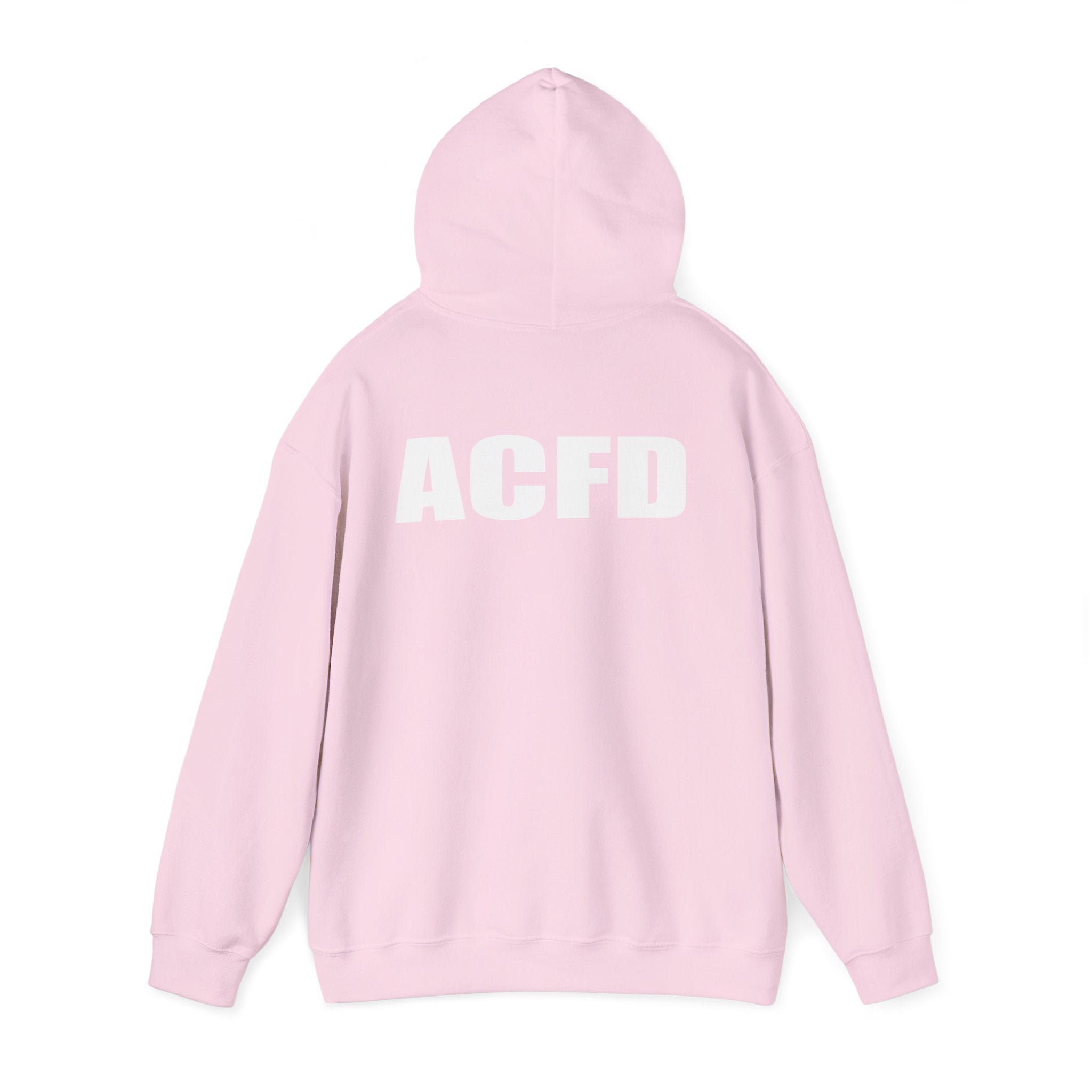 Arlington Station 3 Rhino Front/ACFD FF Back - Gildan Heavy Blend™ Hooded Sweatshirt