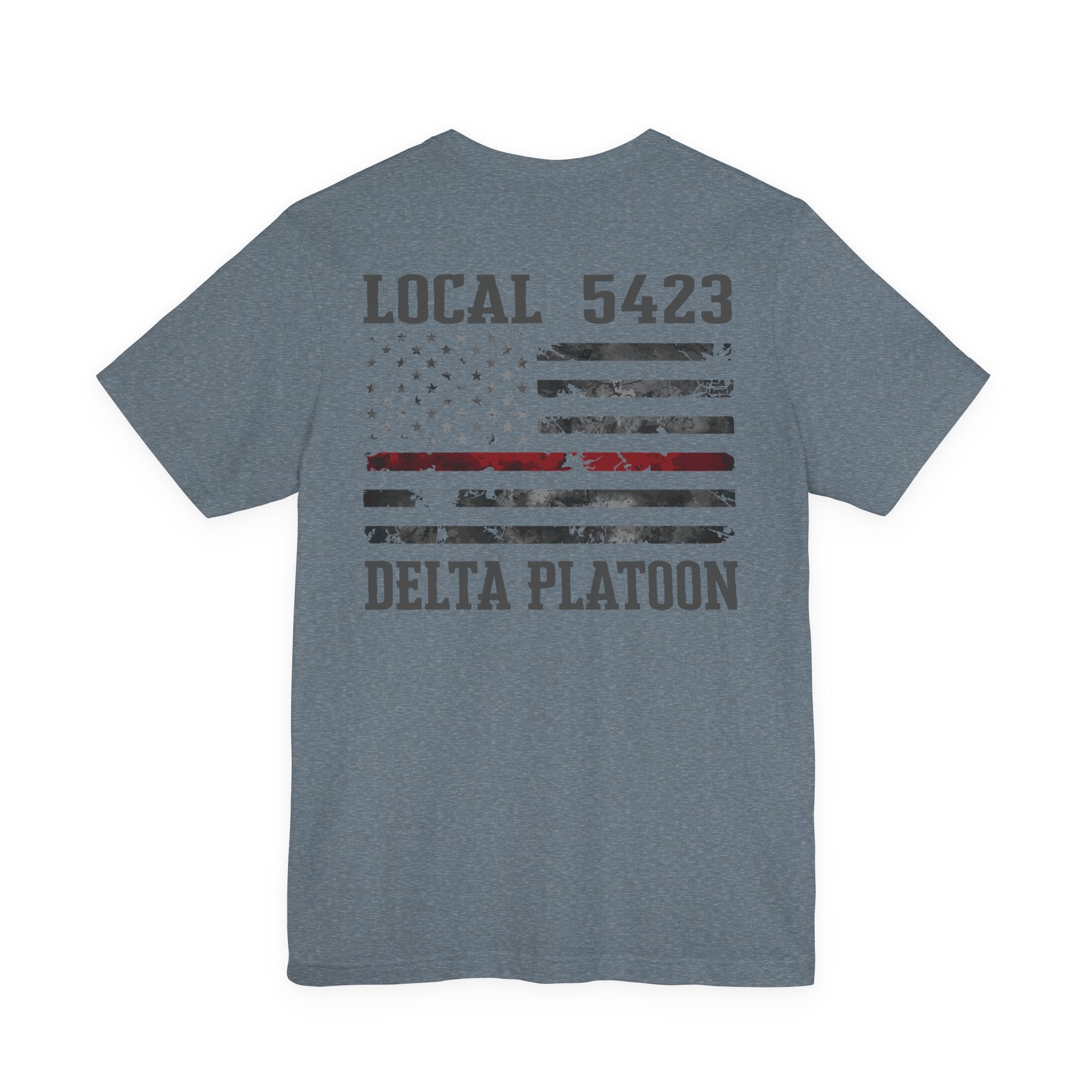 Manheim Township Local Delta Platoon Local - Bella+Canvas Soft Unisex Tee