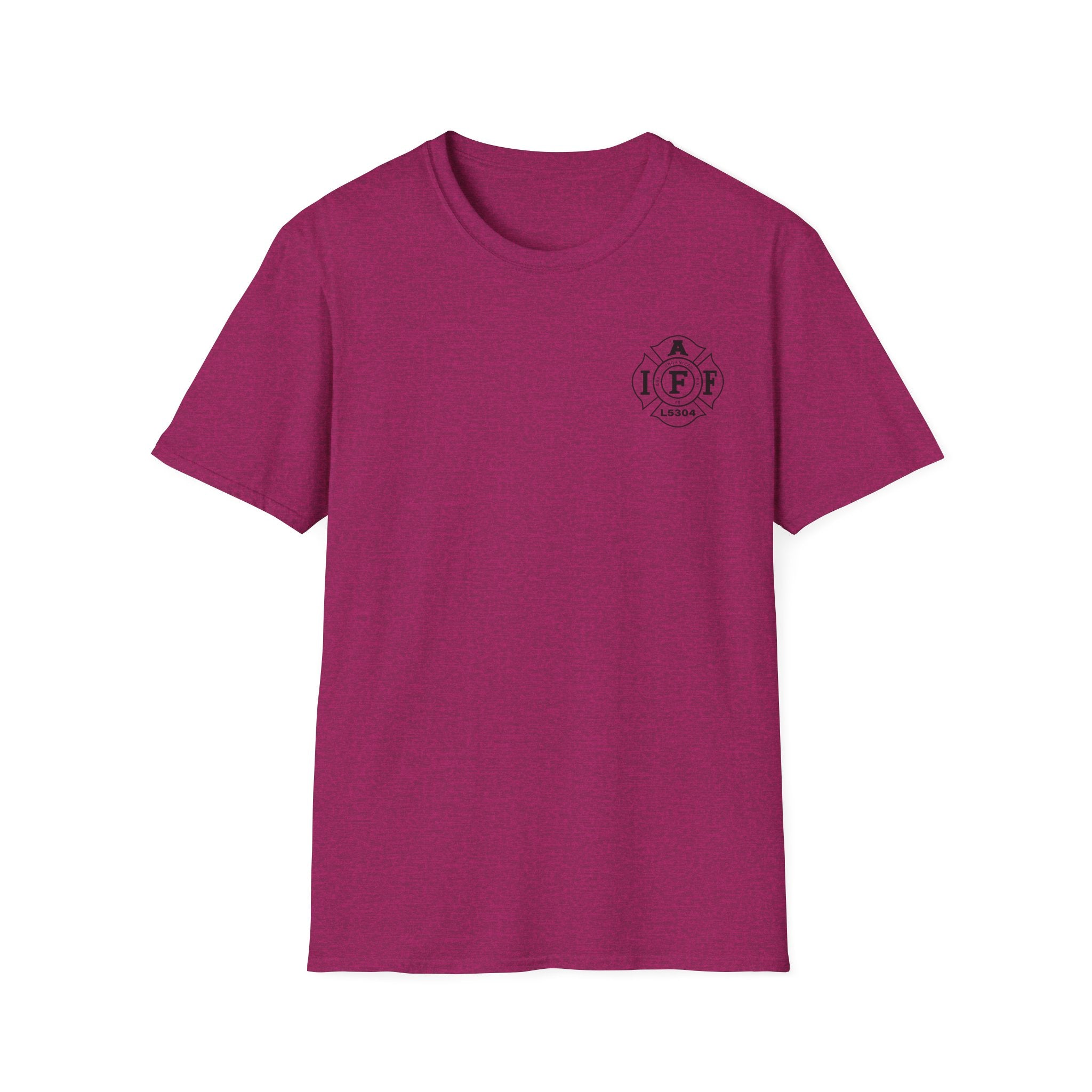 Clarke County Fire Breast Cancer (Portion of Proceeds go to Local 5304) - Gildan Soft Cotton Softstyle T-Shirt
