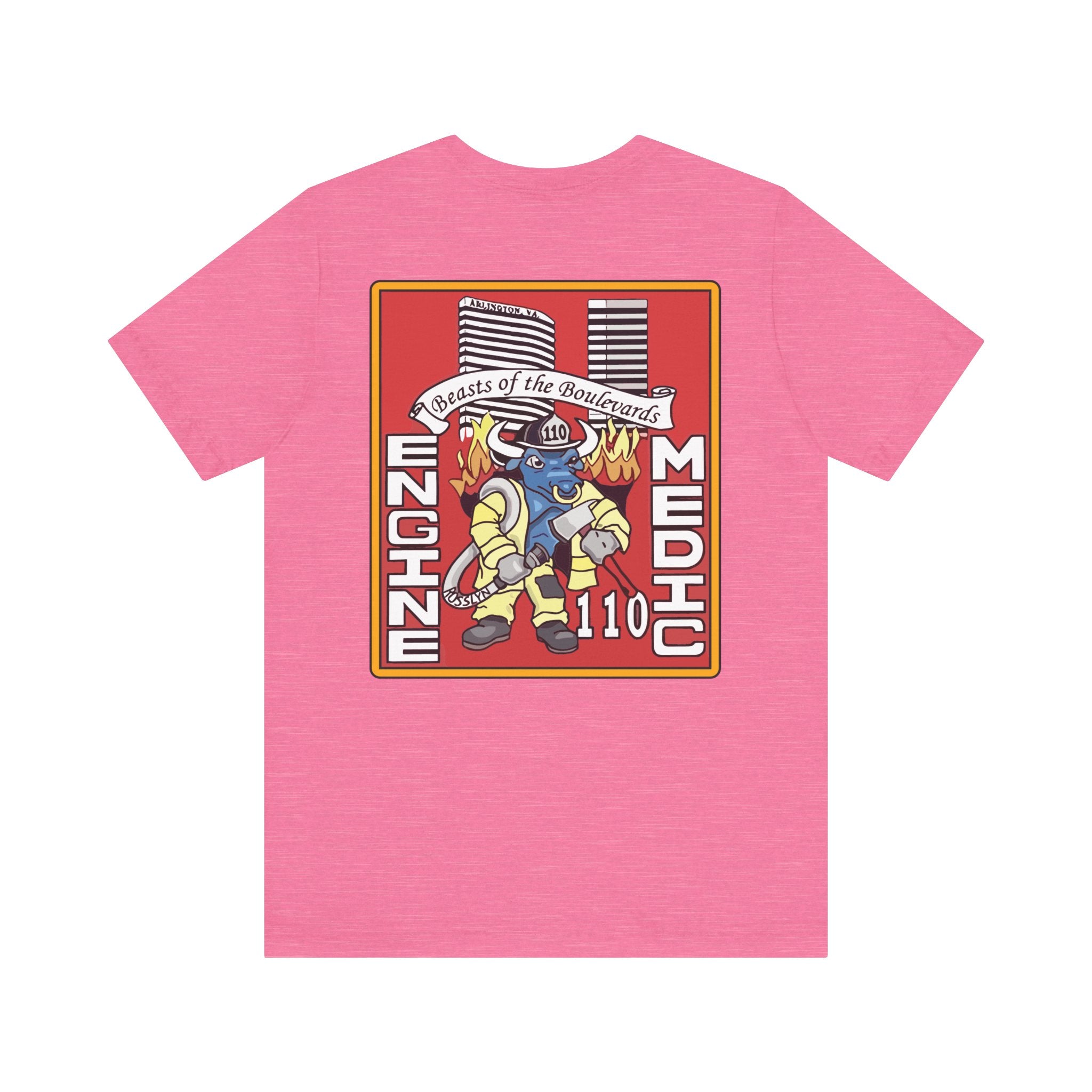 Station 10 Beast Front and Back - Bella+Canvas Soft Unisex Tee