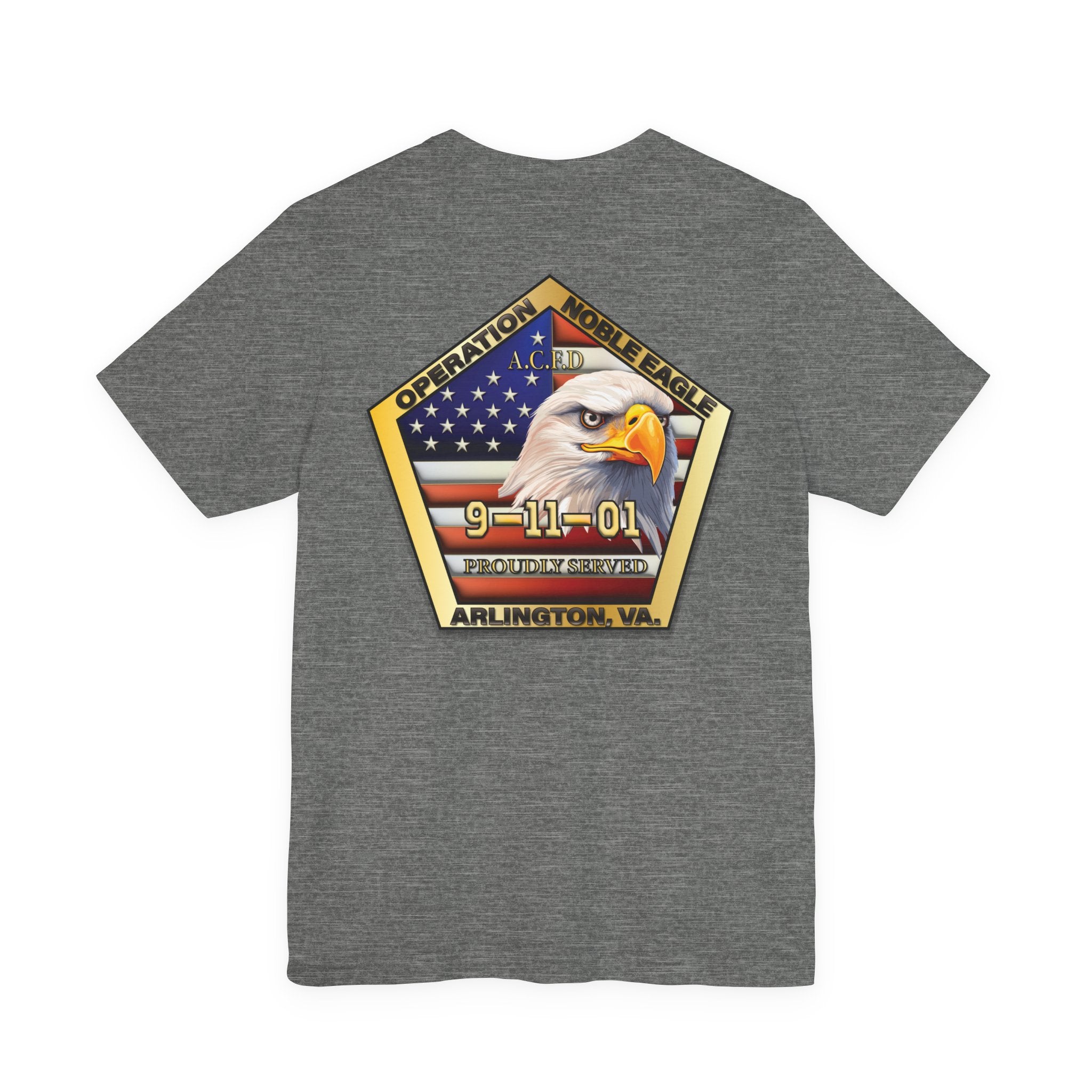 Operation Noble Eagle/Old Arlington Patch - Bella+Canvas Soft Unisex Tee